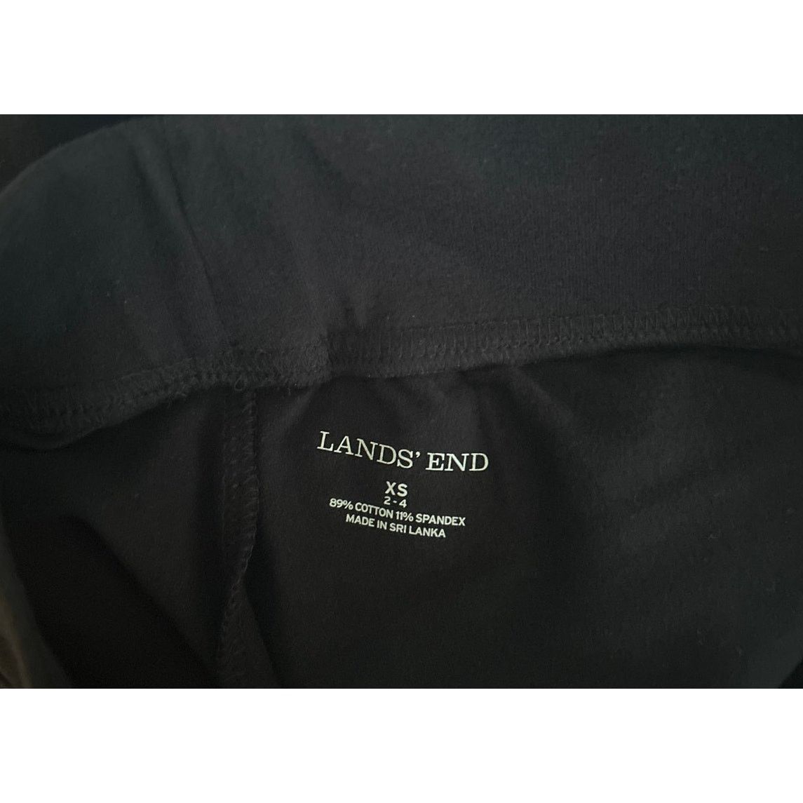 Lands' End Lands End Womens Black Starfish Crop Pants XS Size 40" / US 18 - 7 Thumbnail