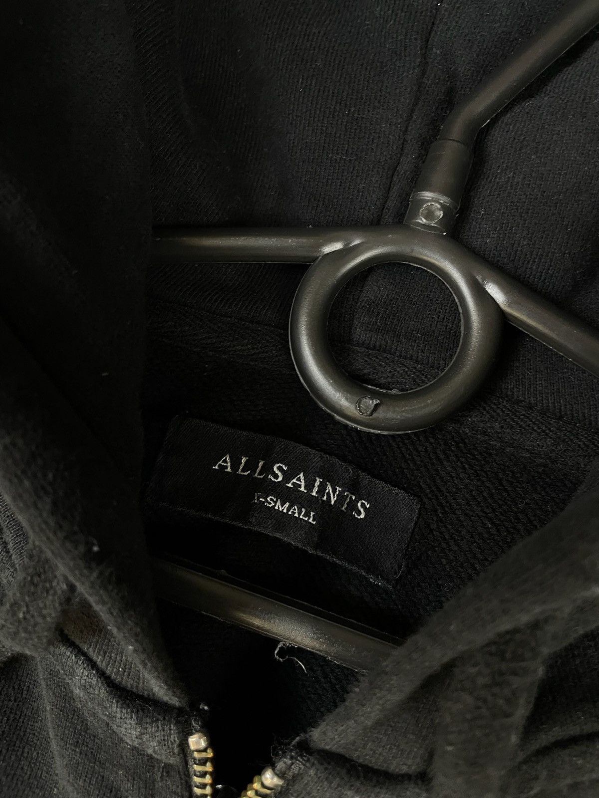 Allsaints Allsaints zip hoodie black size Xs Size US XS / EU 42 / 0 - 3 Thumbnail