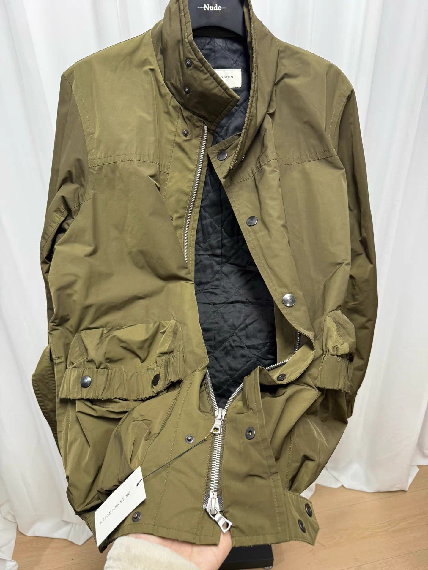 Dries Van Noten Dries Van Noten Light Cotton Relaxed 3D Pocket Jacket K20 Size US XL / EU 56 / 4 - 7 Thumbnail