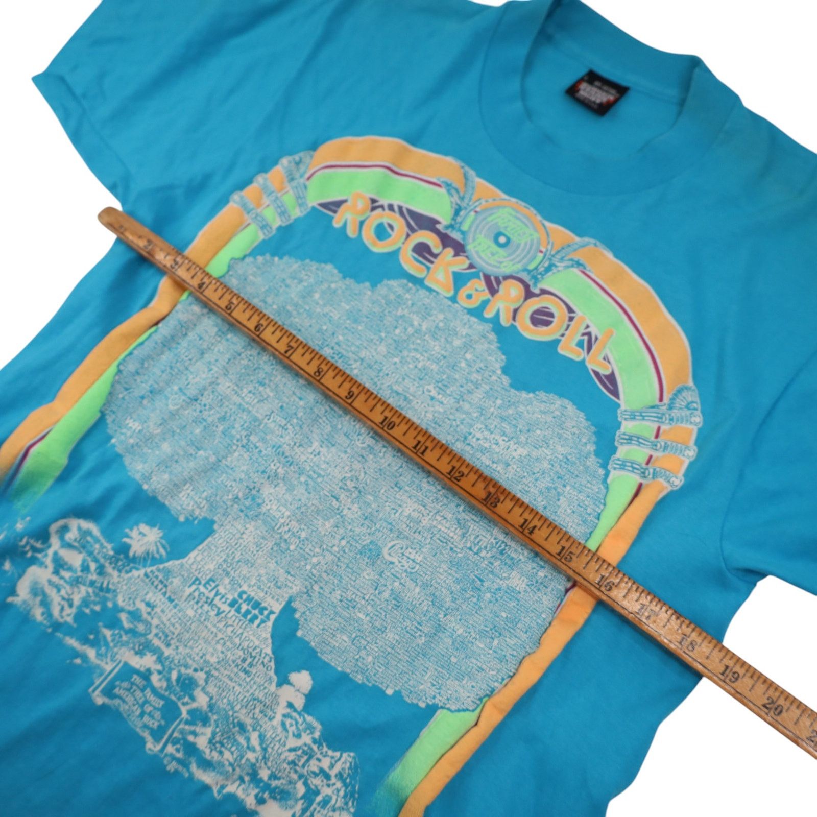Band Tees × Vintage Vintage Rock & Roll Family Tree Graphic T Shirt Size US L / EU 52-54 / 3 - 11 Thumbnail