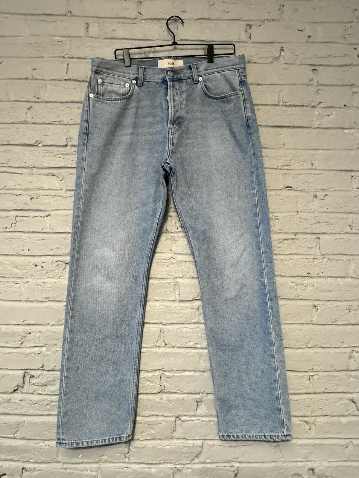image of Sefr Denim in Blue, Men's (Size 34)