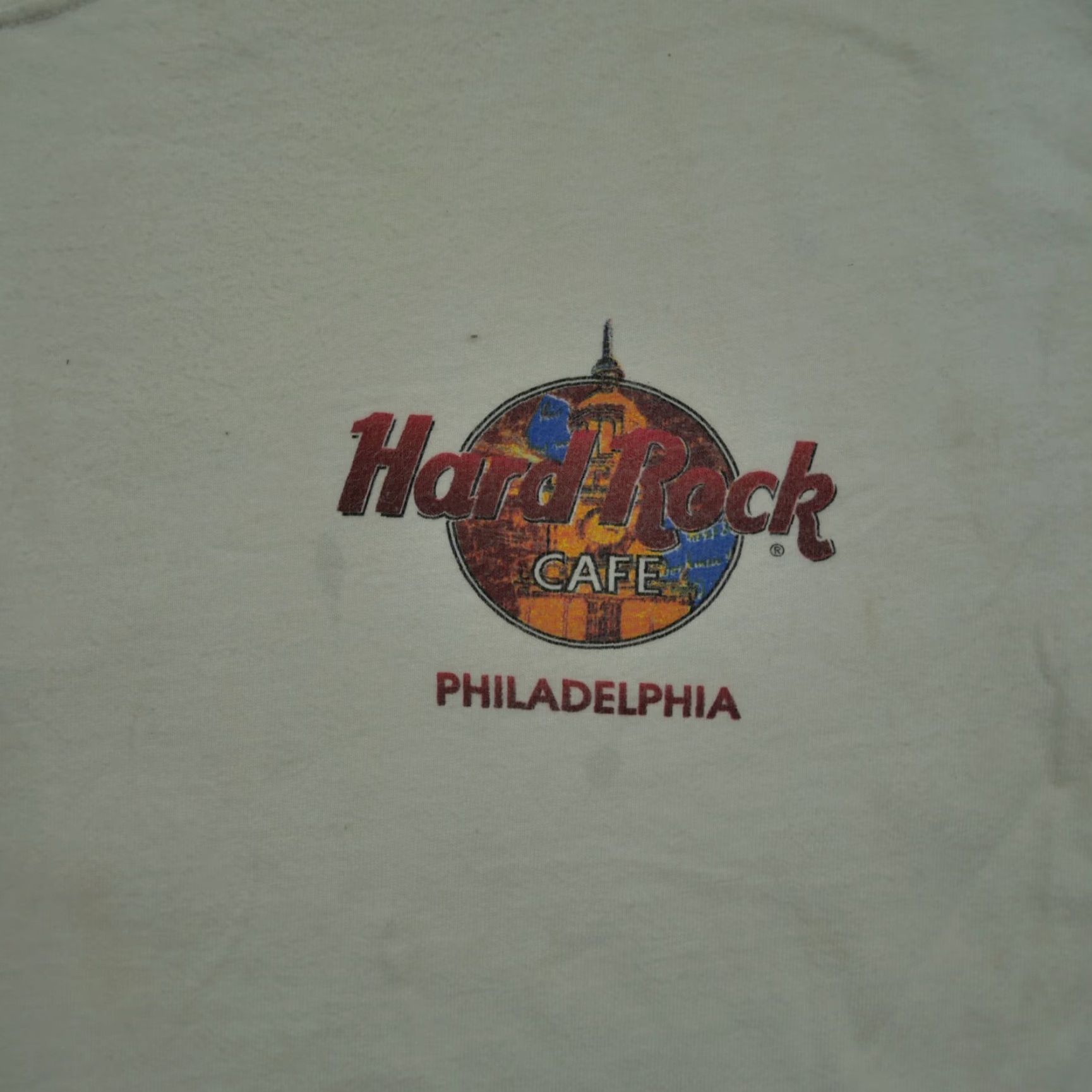 Hard Rock Cafe VINTAGE Hard Rock Cafe Shirt Adult XL White Mens 90s T-Shirt Size US XL / EU 56 / 4 - 3 Thumbnail