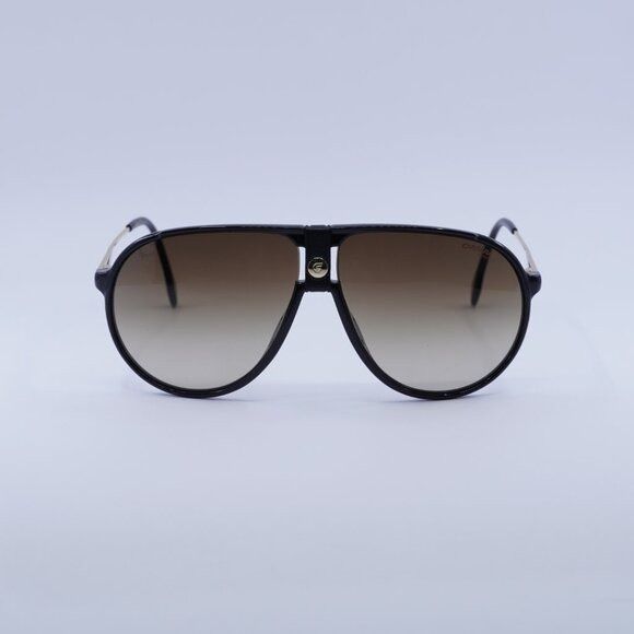 Carrera CARRERA 1034/S 0807 HA Sunglasses Black Aviator Frame Size ONE SIZE - 7 Thumbnail