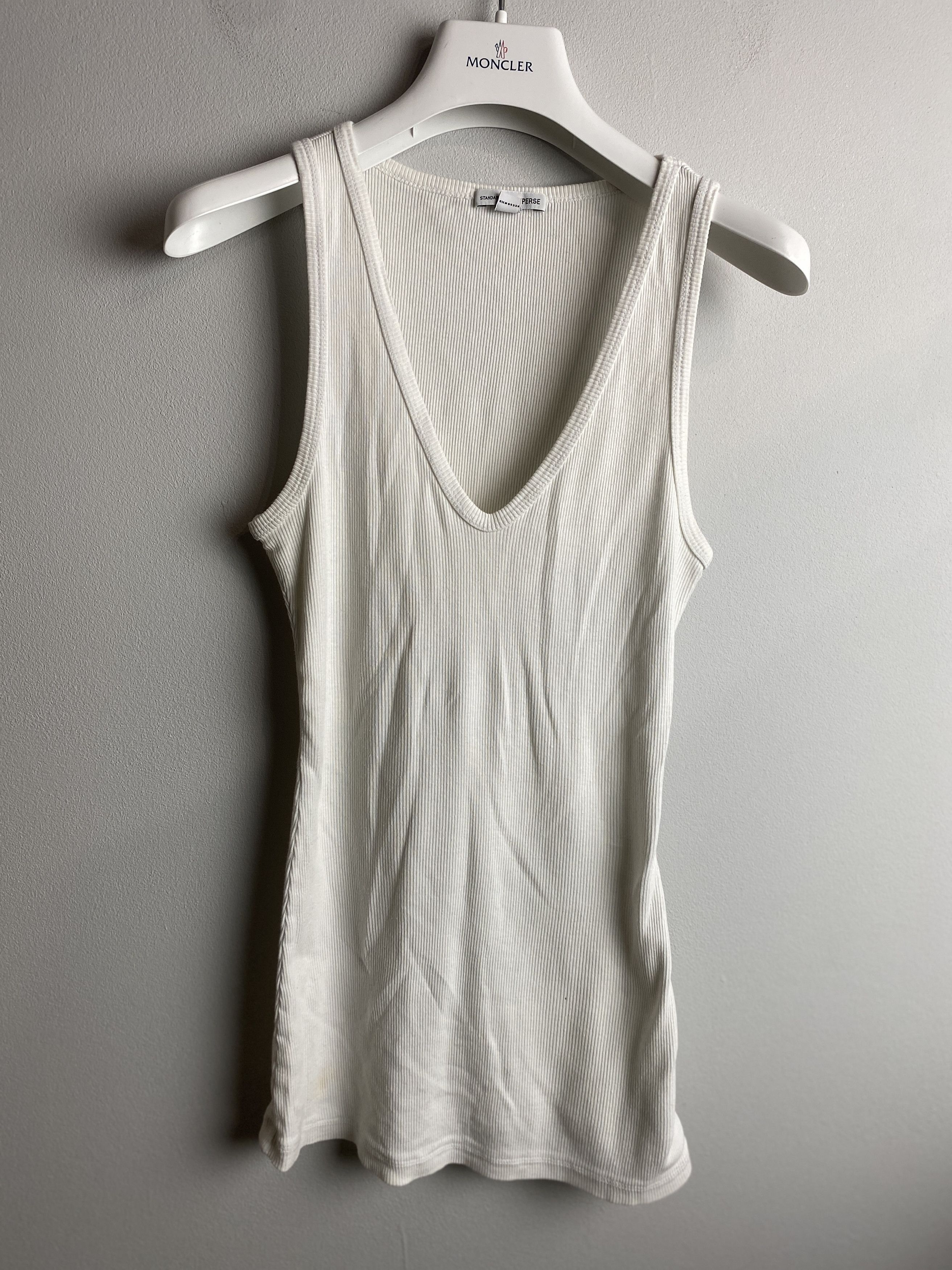 James Perse James Perse tank top ribbed v-neck t-shirt tee Size M / US 6-8 / IT 42-44 - 1 Thumbnail