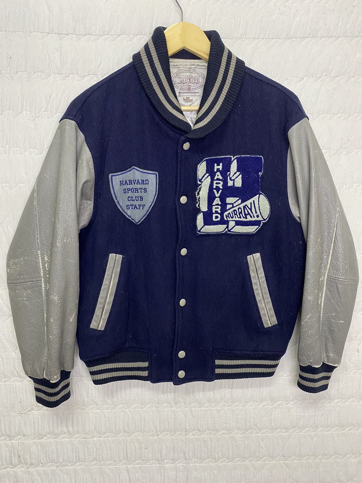Vintage HARVARD HURRAY VARSITY JACKET Size US M / EU 48-50 / 2 - 1 Thumbnail