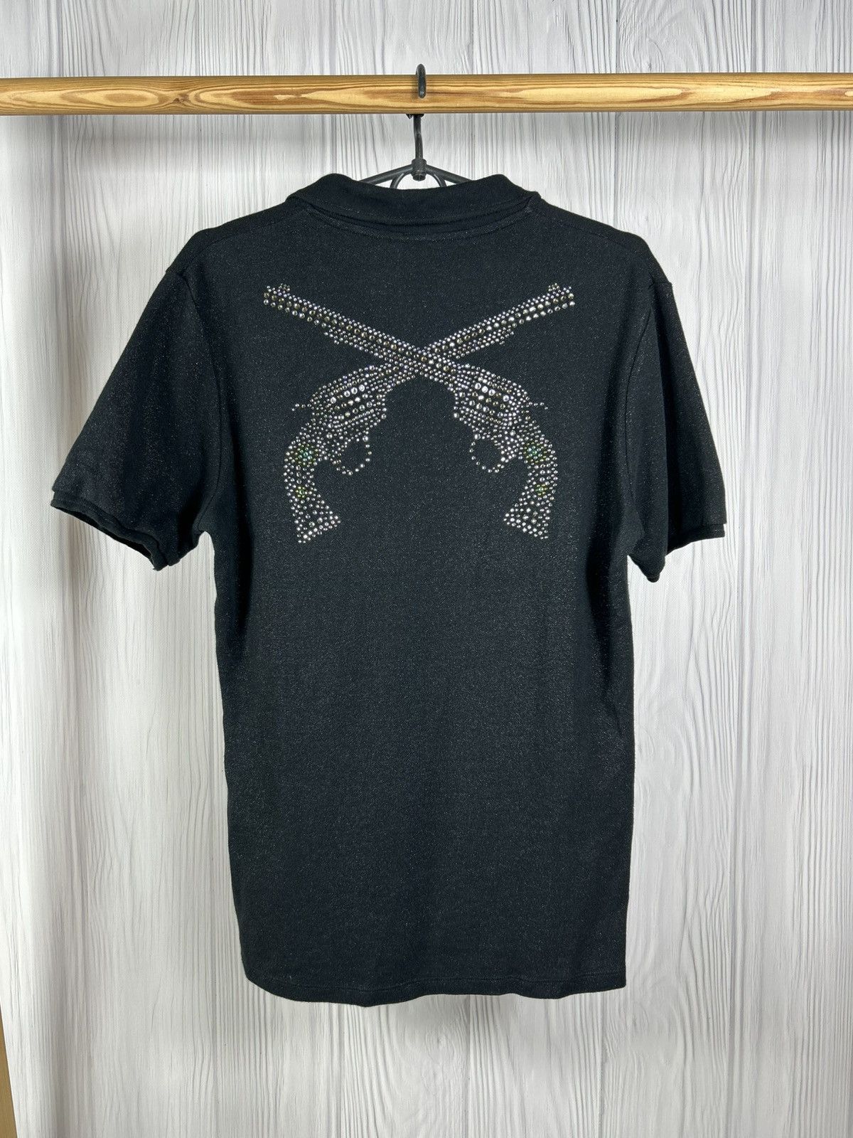 roarguns Roarguns Japan Cross Guns Swarovski Polo Shirt Size 3 Size US M / EU 48-50 / 2 - 1 Thumbnail