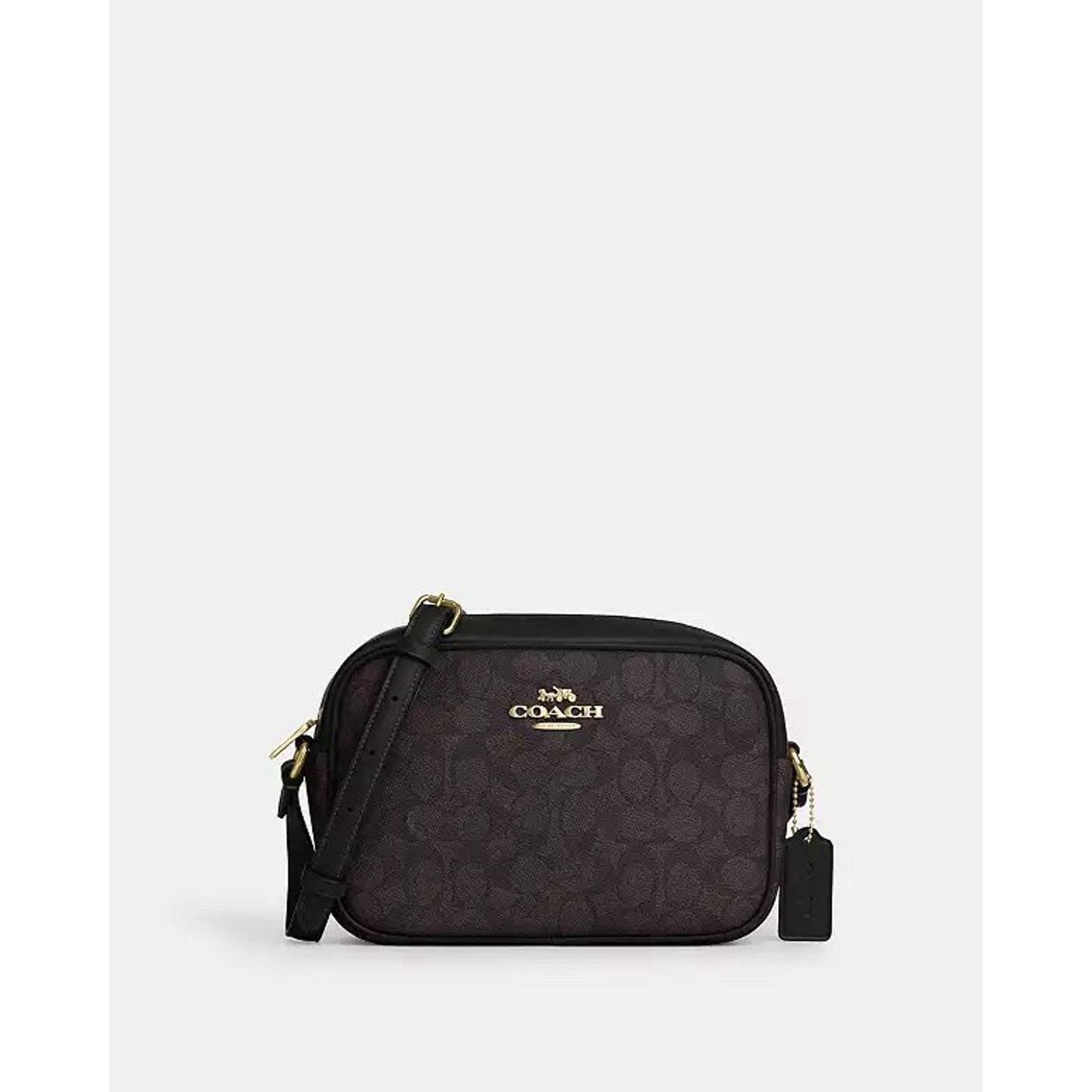 Coach NWT Coach Jamie Leather Camera Bag CZ186 Walnut black Size ONE SIZE - 7 Thumbnail