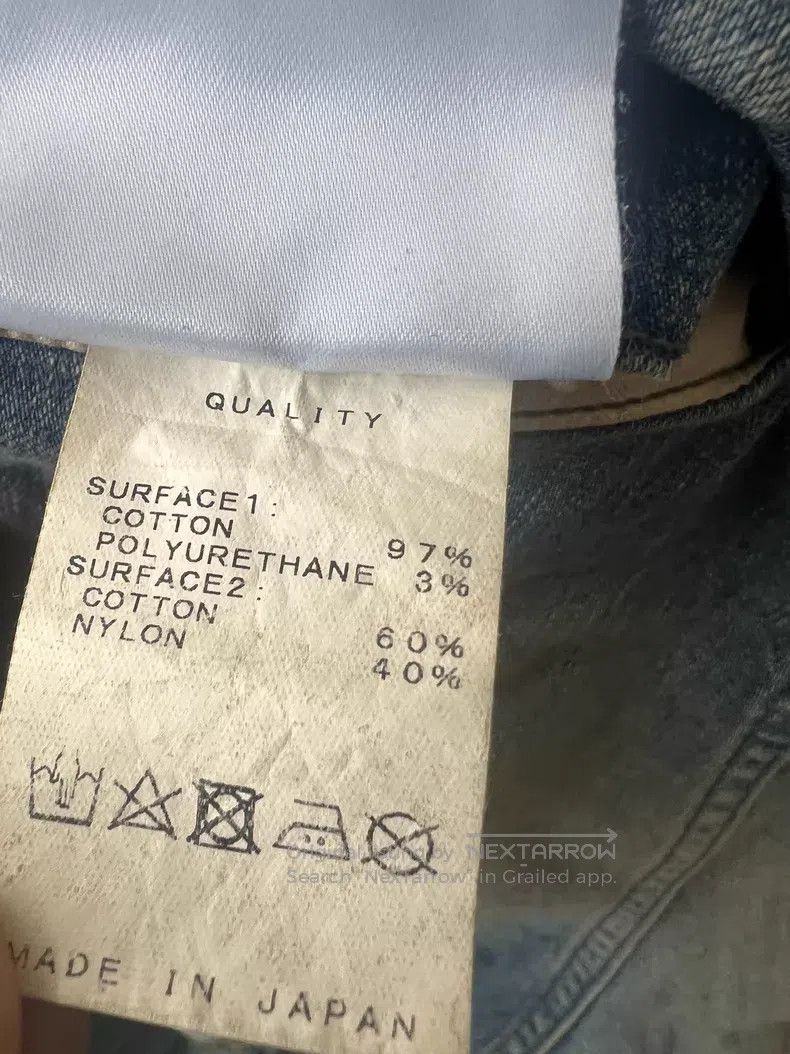 Julius Julius SIZE:3 Washed Denim Cannon Pants Size 22" - 3 Thumbnail