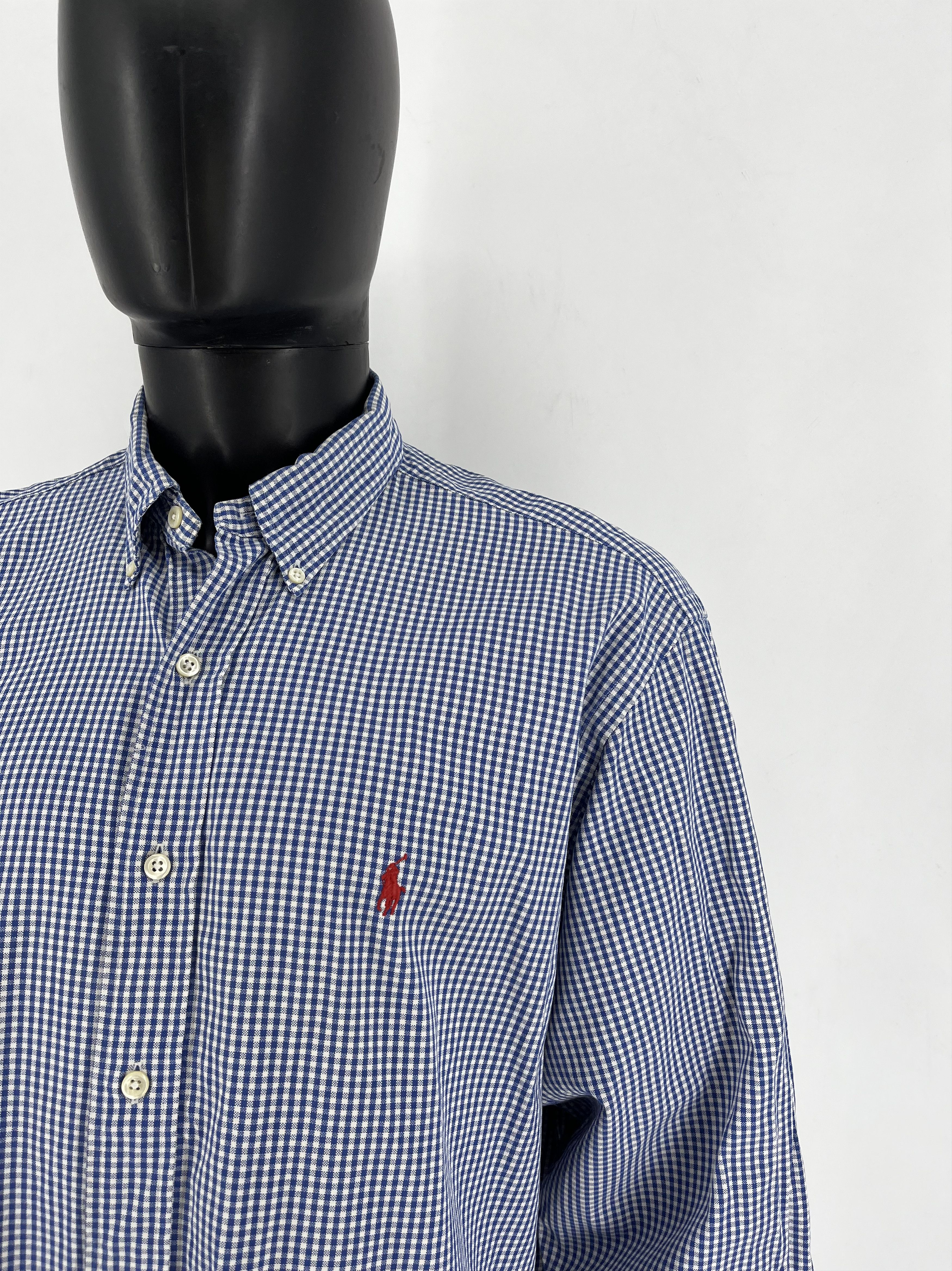 Polo Ralph Lauren Vintage y2k Polo Ralph Lauren Plaid Blake Cotton Flannel Size US XL / EU 56 / 4 - 6 Thumbnail