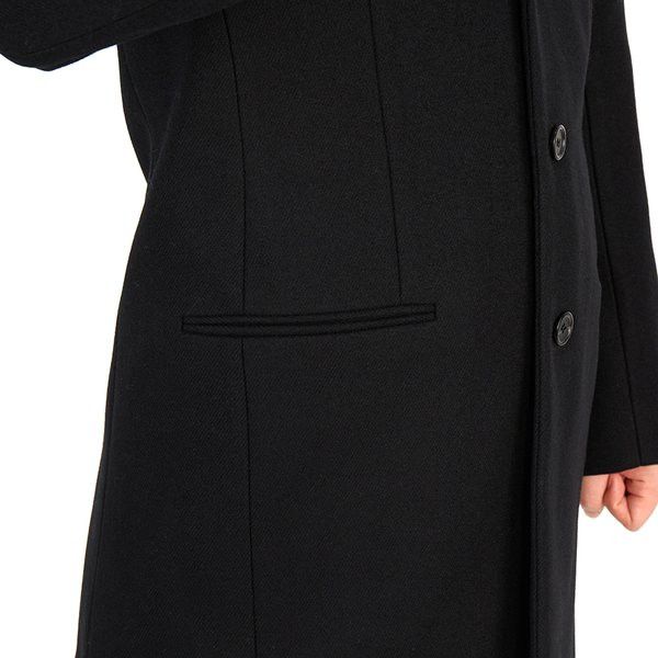 Saint Laurent Paris o1s1wg110824 Chesterfield Coat Pointed Lapels Wool in Black Size US S / EU 44-46 / 1 - 10 Thumbnail