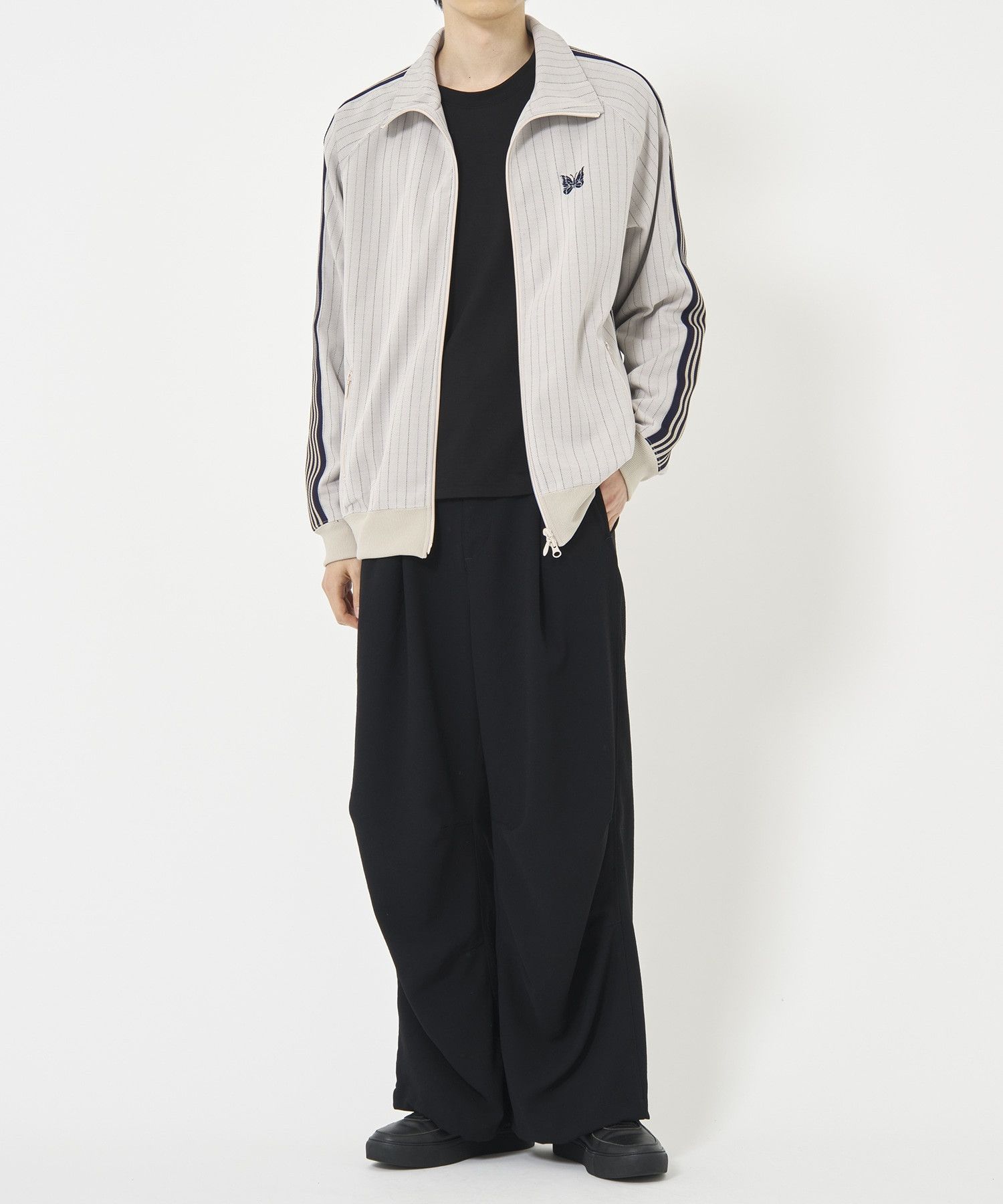 STUDIOUS NEW! Japan Brand Studious × Needles Track Jacket - Poly Jq Size US XL / EU 56 / 4 - 2 Thumbnail