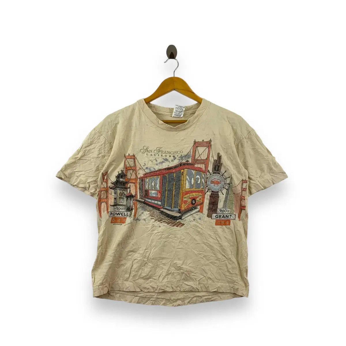 Vintage Vintage 1994 POWELL STREET CALIFORNIA San Francisco Size US M / EU 48-50 / 2 - 1 Thumbnail