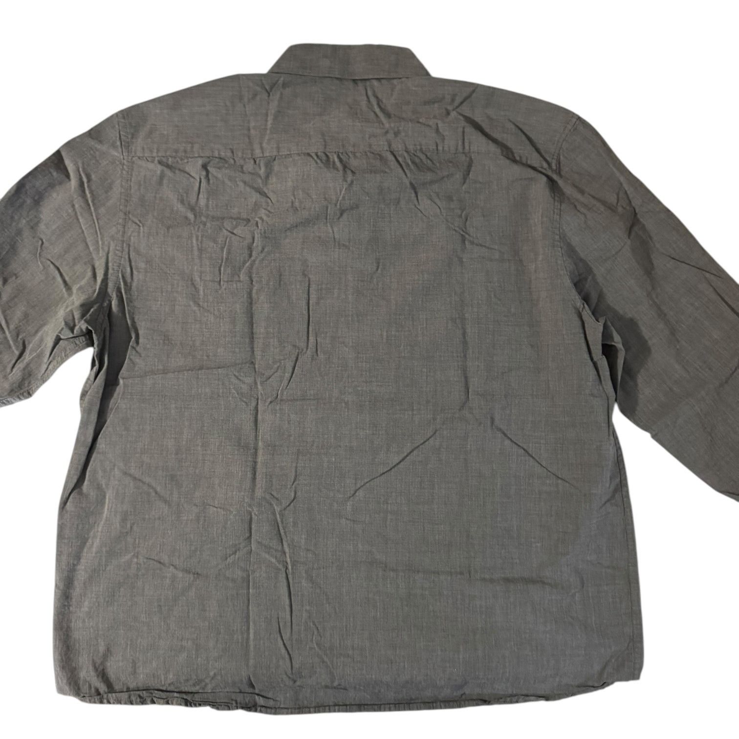 Calvin Klein Calvin Klein Men’s Button Down Long-Sleeved Gray Shirt XL Size US XL / EU 56 / 4 - 5 Thumbnail