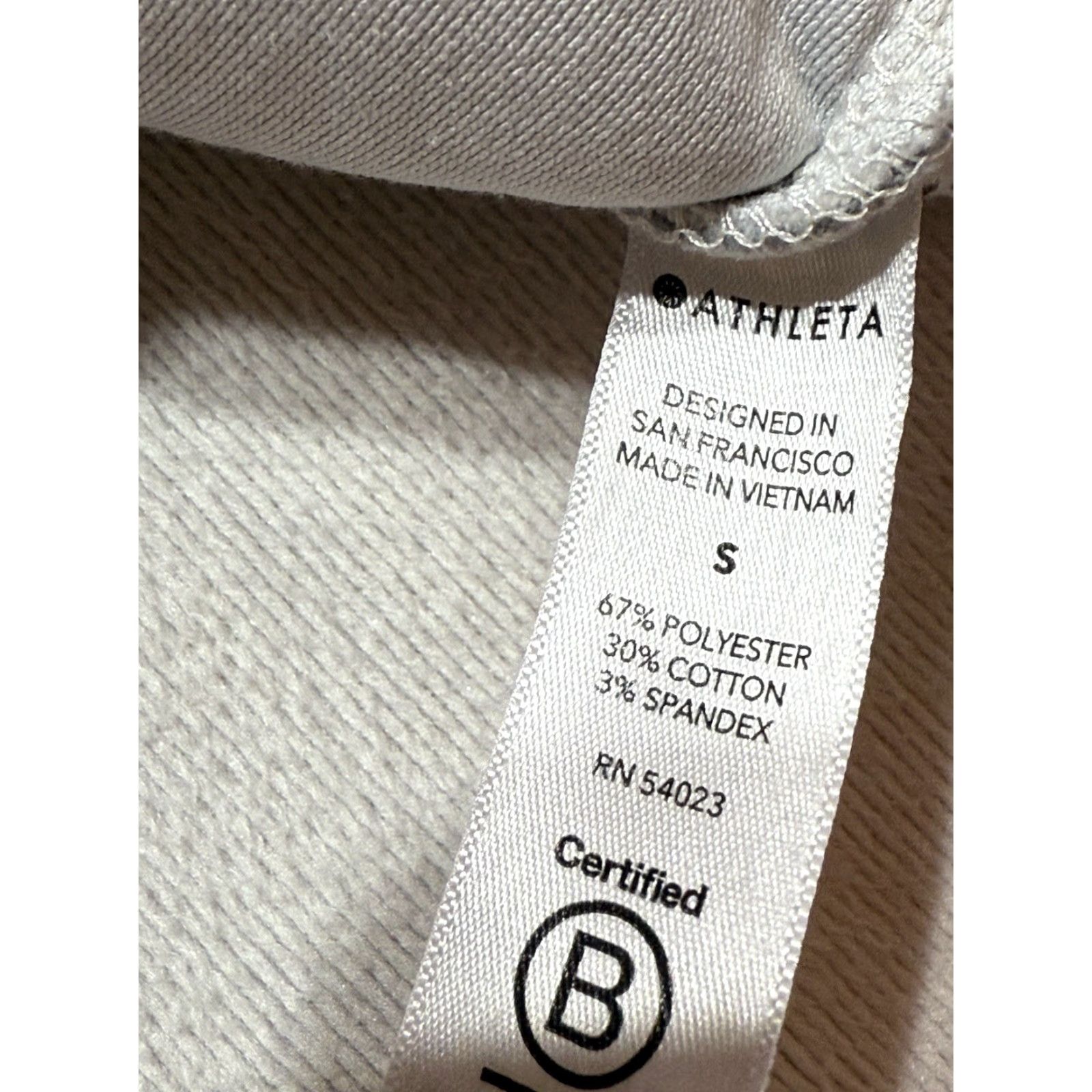Athleta Athleta Hoodie Pullover S Gray Blue Quarter Zip Soft Thumb Hole Womens | Activewear | Athletic Fit | Regular Size Gray Size S / US 4 / IT 40 - 5 Thumbnail