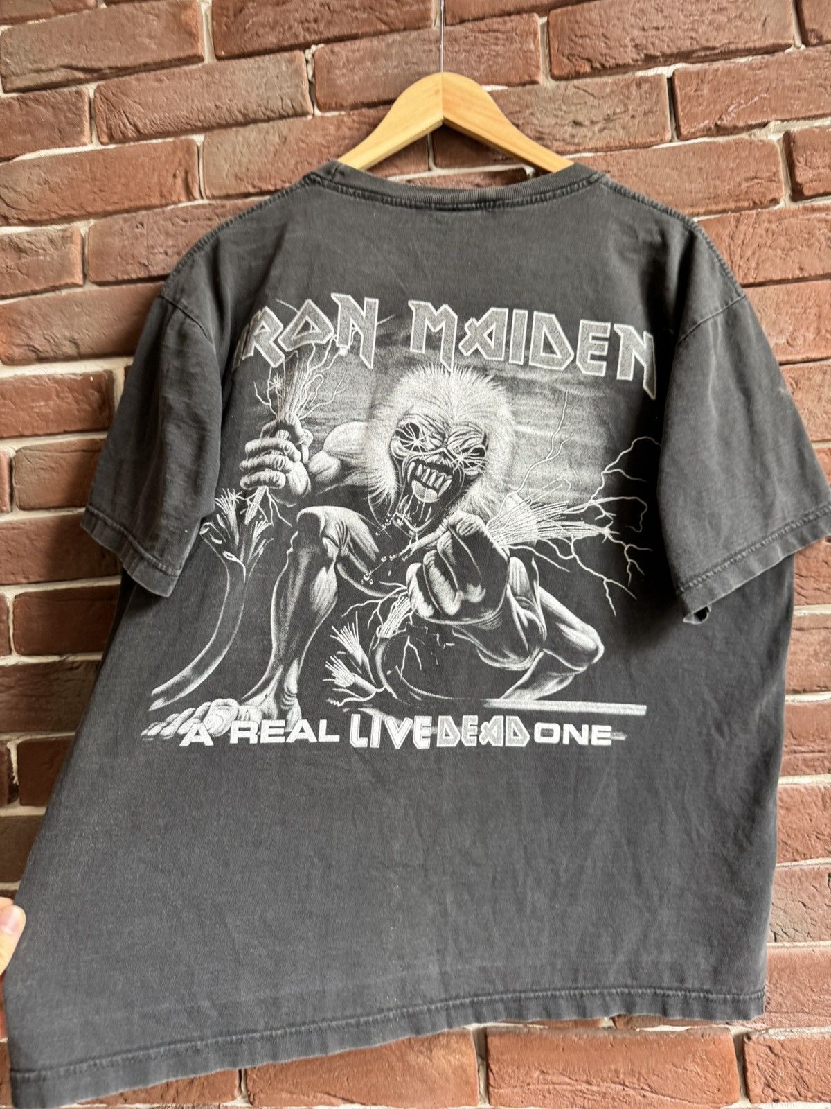 Band Tees Rare Iron Maiden Real Live Dead One Rock Metal Band T Shirt Size US L / EU 52-54 / 3 - 7 Thumbnail