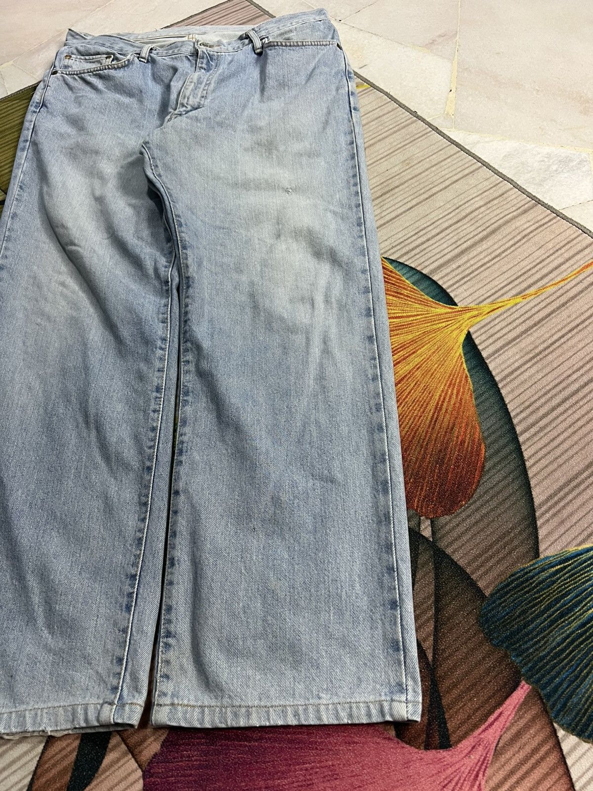 Edwin × If Six Was Nine × Japanese Brand VINTAGE 90’s STYLE EDWIN LIGHT WASH BAGGY JEANS Size US 34 / EU 50 - 4 Thumbnail