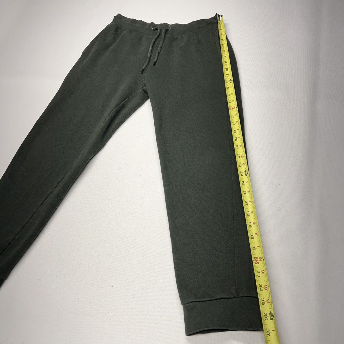 Topman Topman Sweatpants Green Jogger Drawstring Casual Olive Y2K Size US 28 / EU 44 - 12 Thumbnail