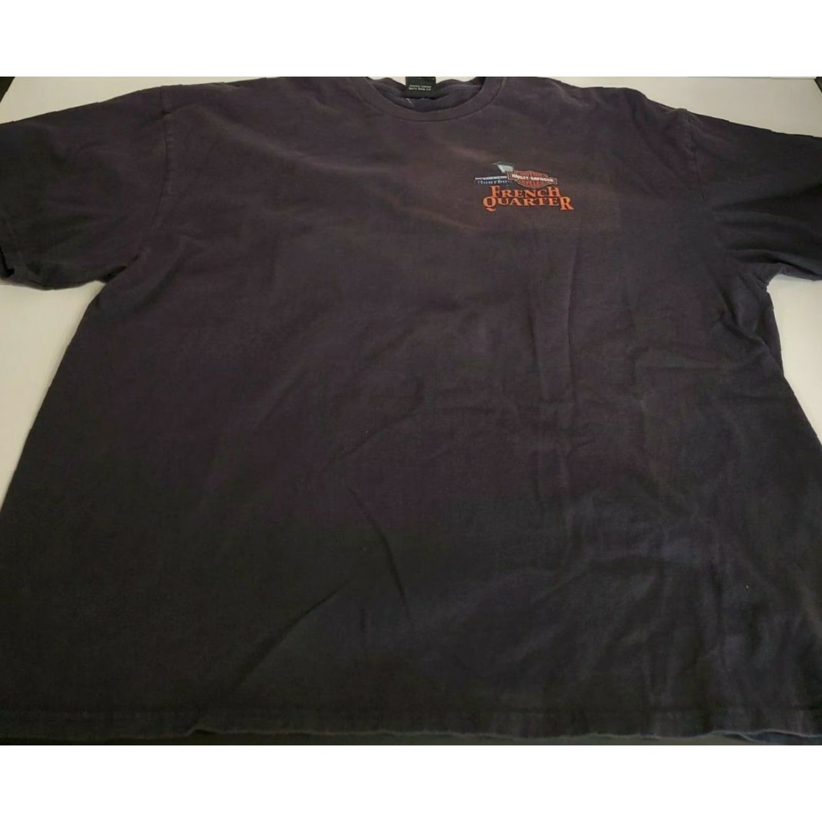 Harley Davidson Harley-Davidson T-Shirt Logo Bourbon Street New Orleans 3XL Black Mens Shirt United States Vintage? No. Size US XXL / EU 58 / 5 - 7 Thumbnail