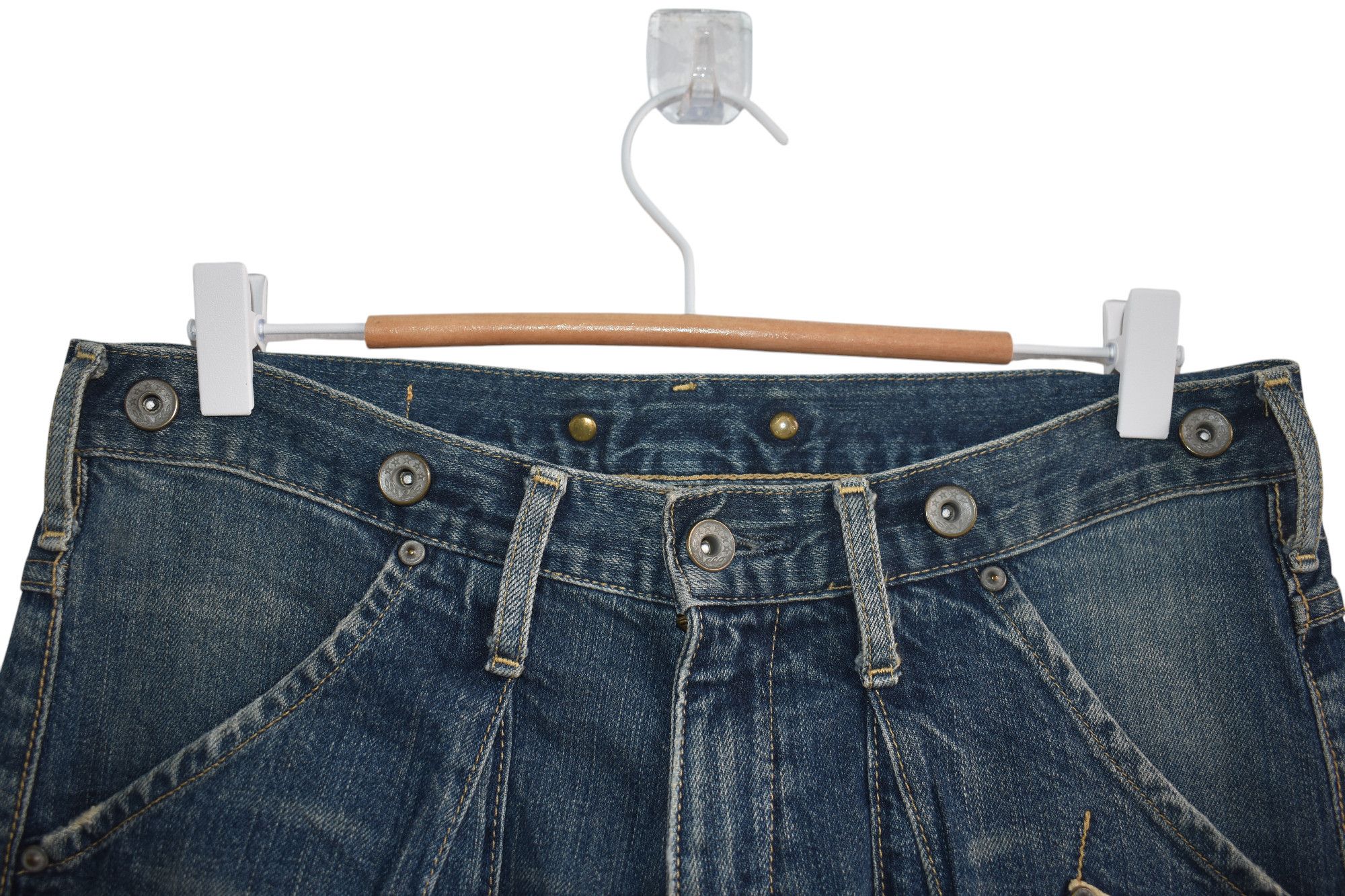 Japanese Brand × Jean × Vintage Japanese Flash Report Kapital Inspired Jeans W30 Size US 30 / EU 46 - 5 Thumbnail