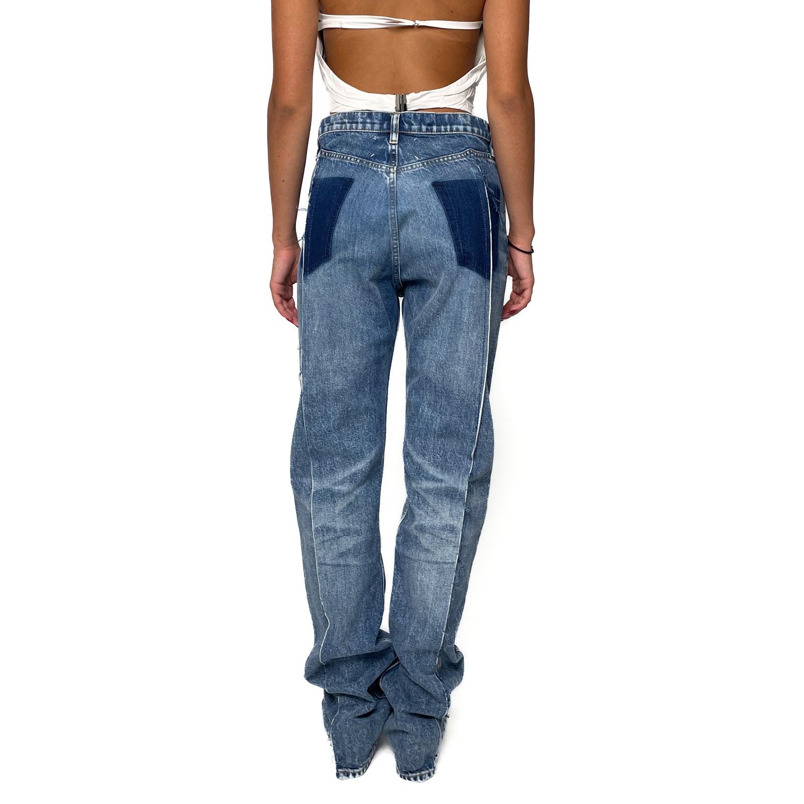 Jacquemus White Halter Neck Backless Cropped Top Size M / US 6-8 / IT 42-44 - 5 Thumbnail
