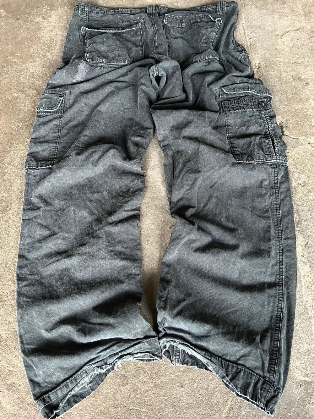 Junya Watanabe × Nike × Vintage NIKE 💥 JUNYA WATANABE BALENCIAGA STYLE WASHED JEANS Size US 34 / EU 50 - 2 Thumbnail