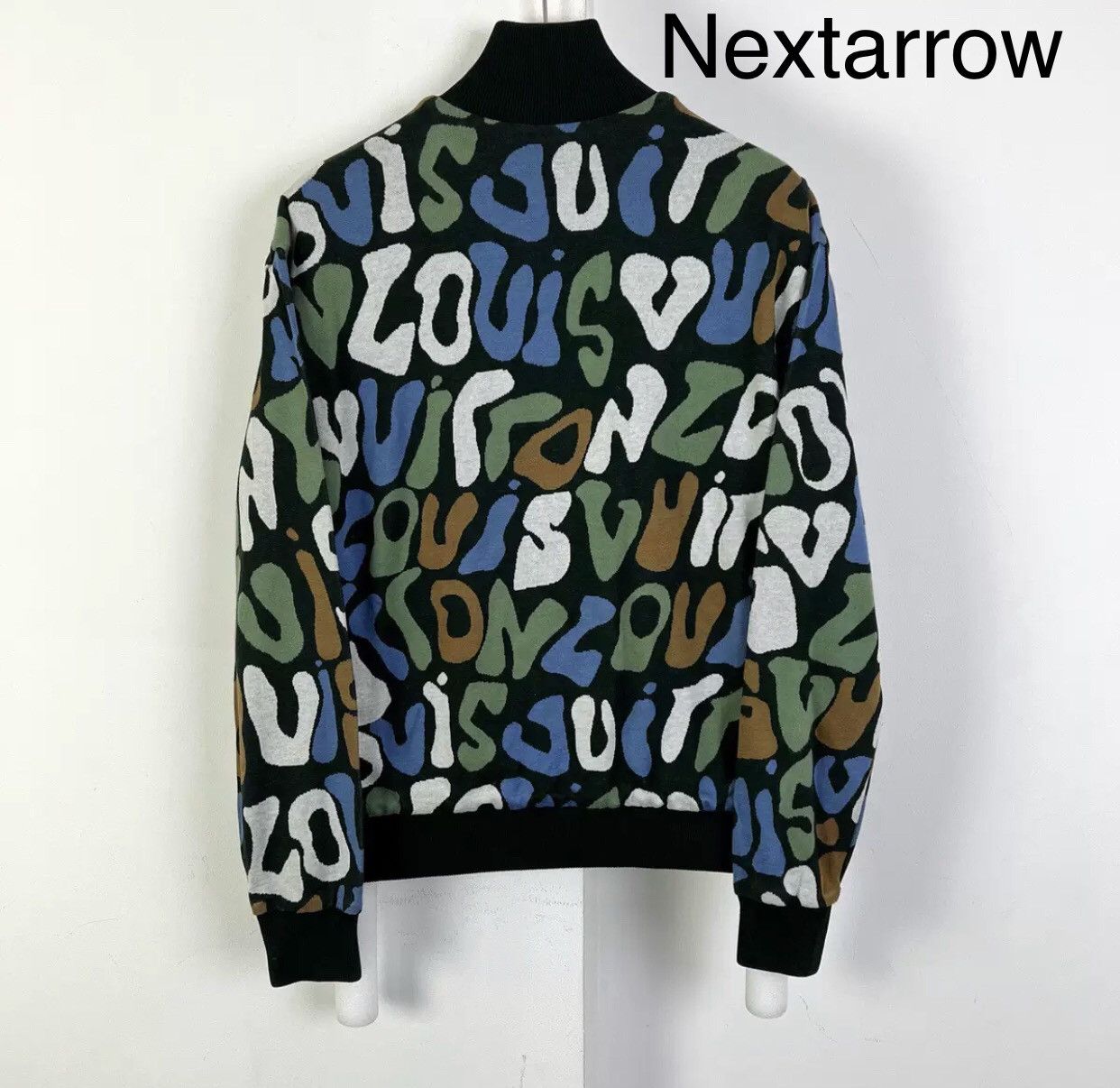 Louis Vuitton Louis Vuitton LV graffiti camouflage fullj baseball jacket Size US S / EU 44-46 / 1 - 2 Thumbnail