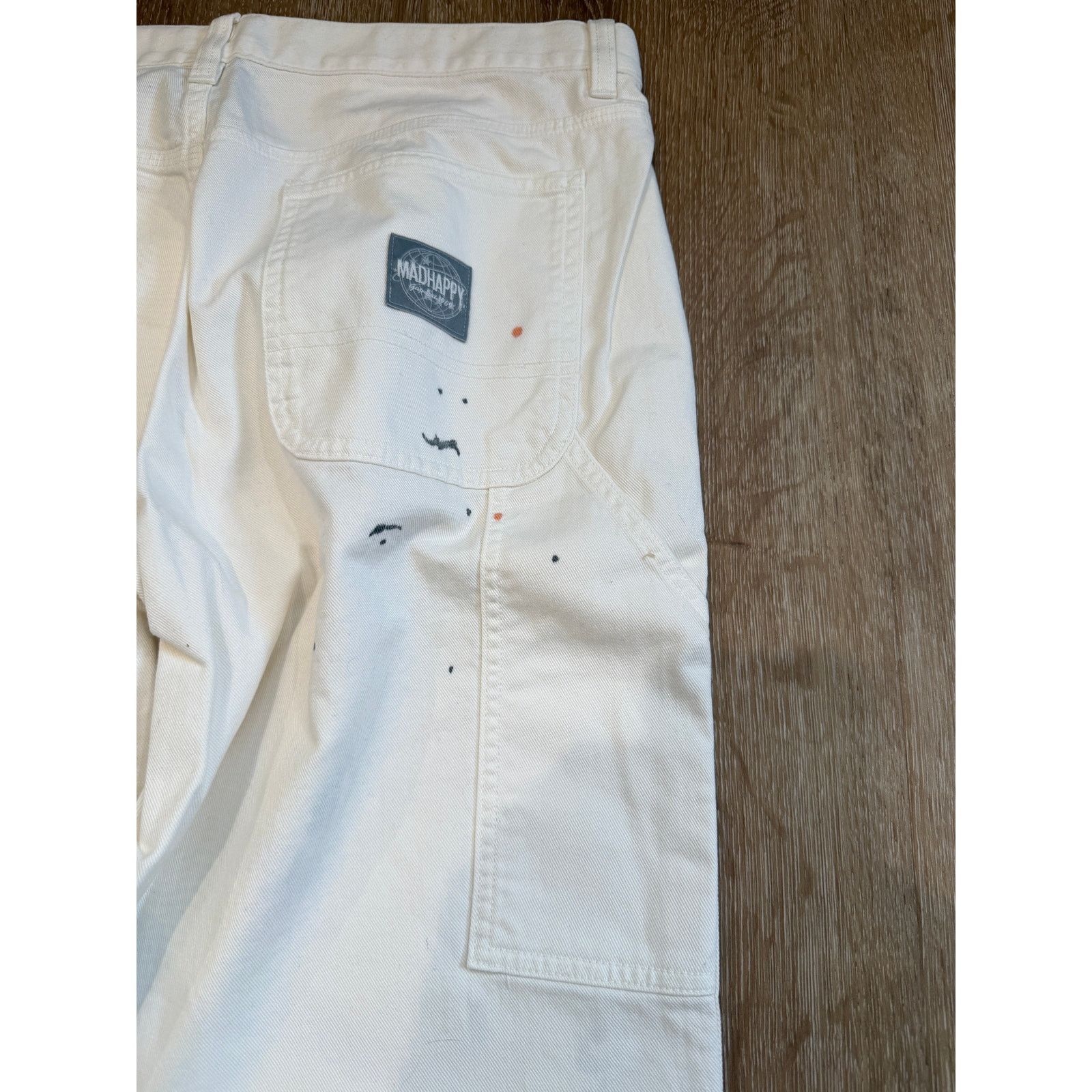 Gap Gap x Madhappy Painter Carpenter Pants White NWT W34 L30 Size US 34 / EU 50 - 3 Thumbnail