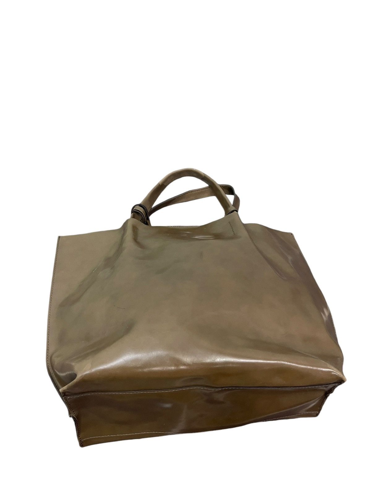 Japanese Brand Full Leather Gianni Chiarinni Italy Tote Bag 9🟩 Size ONE SIZE - 12 Thumbnail