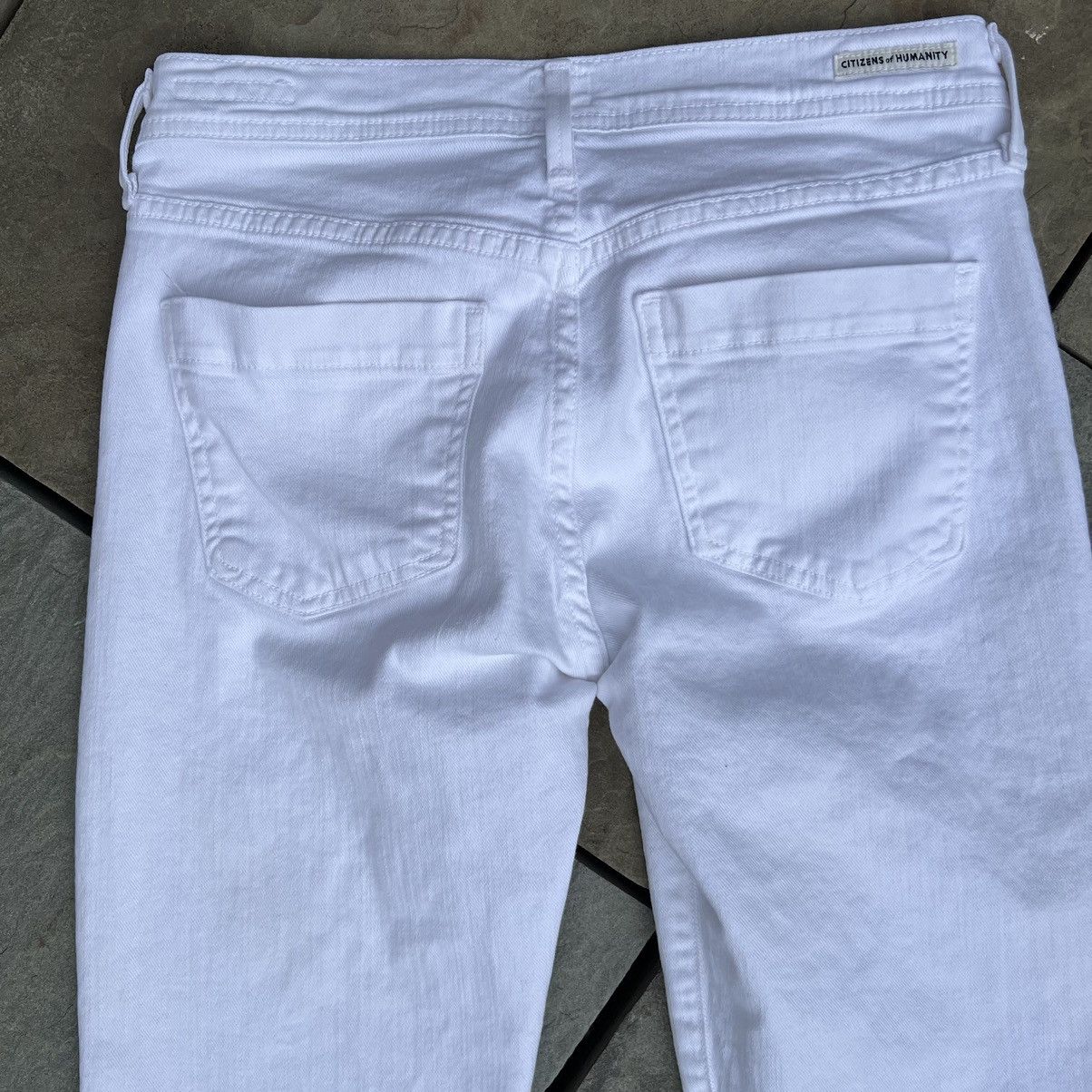 Citizens Of Humanity Citizens of Humanity White Cuffed Jeans Size 27" / US 4 / IT 40 - 8 Thumbnail