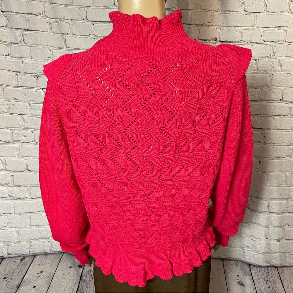 French Connection NWT New $128 French Connection Kamillia Mozart Cotton Sweat Size L / US 10 / IT 46 - 4 Thumbnail