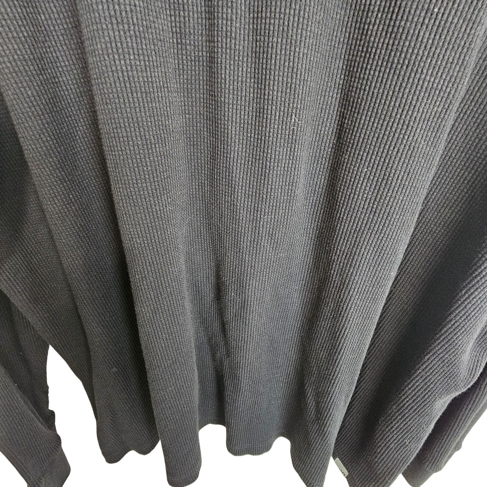Duluth Trading Company 40 Grit by Duluth Trading Co Mens Black Thermal LS Henley Size US XXL / EU 58 / 5 - 3 Thumbnail