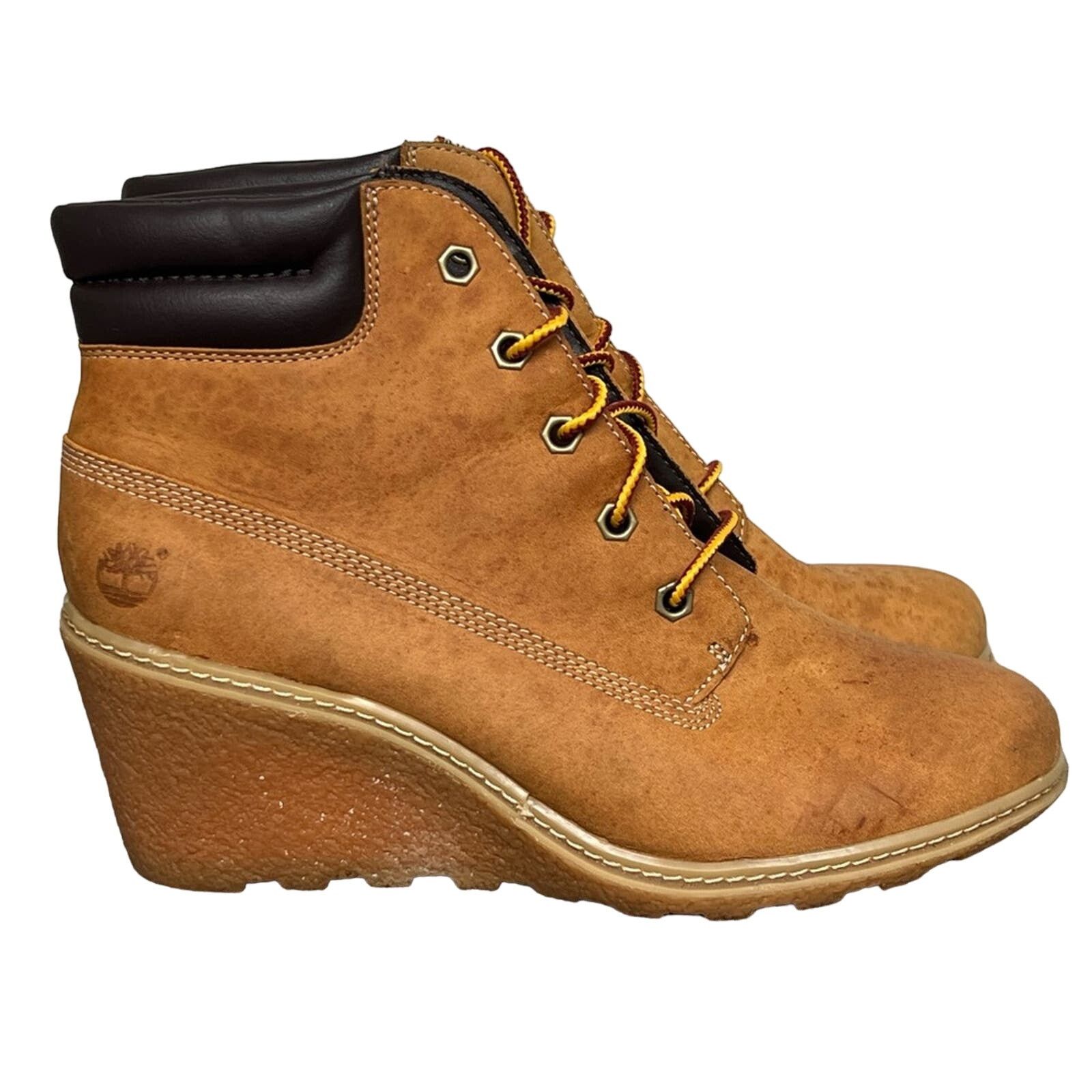 Timberland Timberland Earthkeepers Amston 8251 Wedge Bootie Beige Ankle Size US 7 / IT 37 - 1 Thumbnail