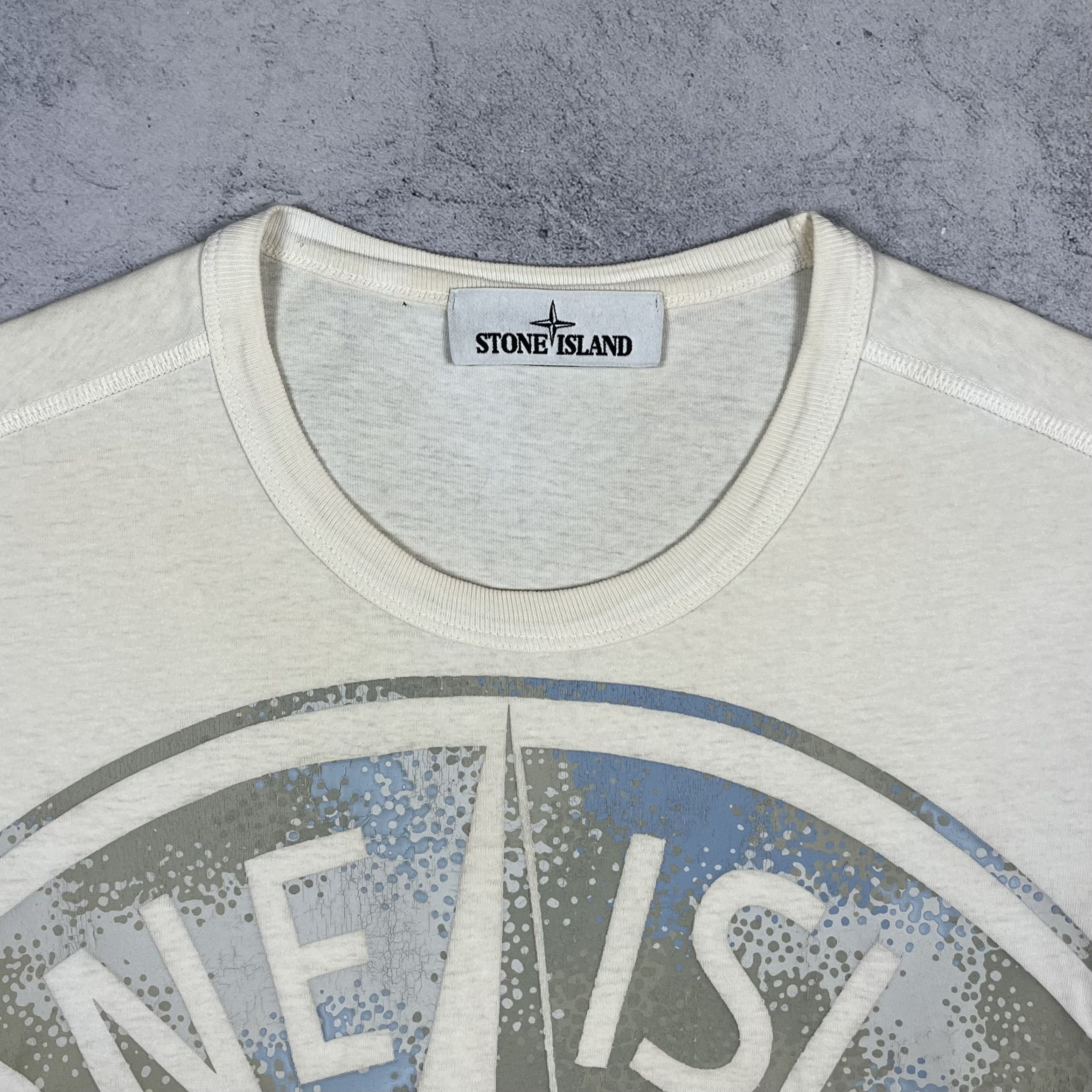Stone Island Stone Island Desert Camo Big Logo T Shirt Size US S / EU 44-46 / 1 - 7 Thumbnail