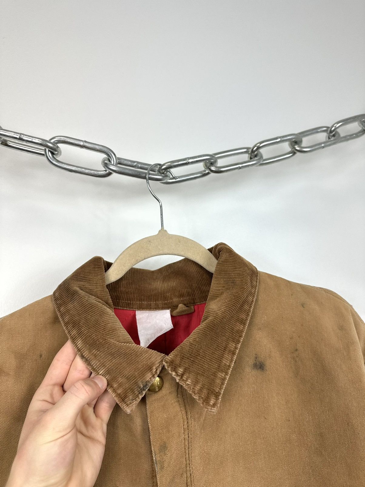 Carhartt Vintage 80s Carhartt USA Cropped Boxy Distressed Rare Jacket Size US M / EU 48-50 / 2 - 7 Thumbnail
