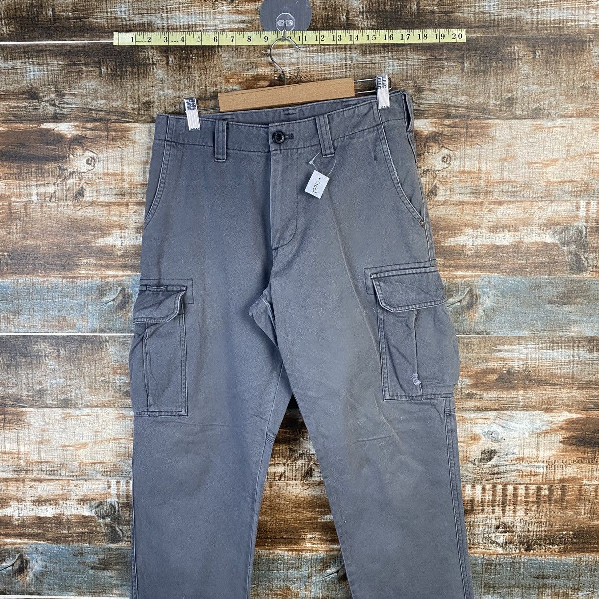 Japanese Brand DL Burtle Gray Cargo Multipocket Pants #C1002 Size US 29 - 2 Thumbnail
