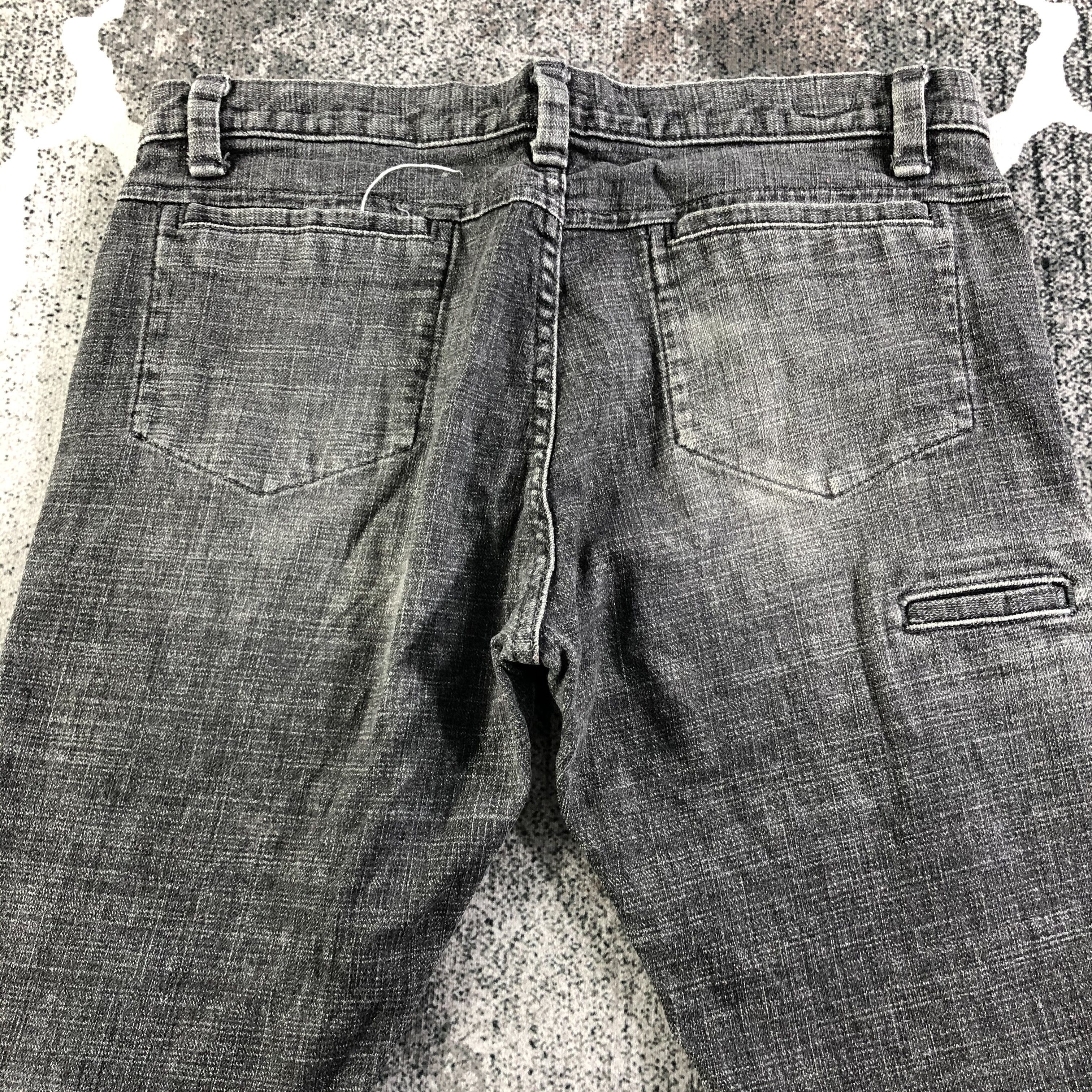 Japanese Brand Quadrophenia Faded Black Biker Jeans KJ2149 Size US 32 / EU 48 - 4 Thumbnail