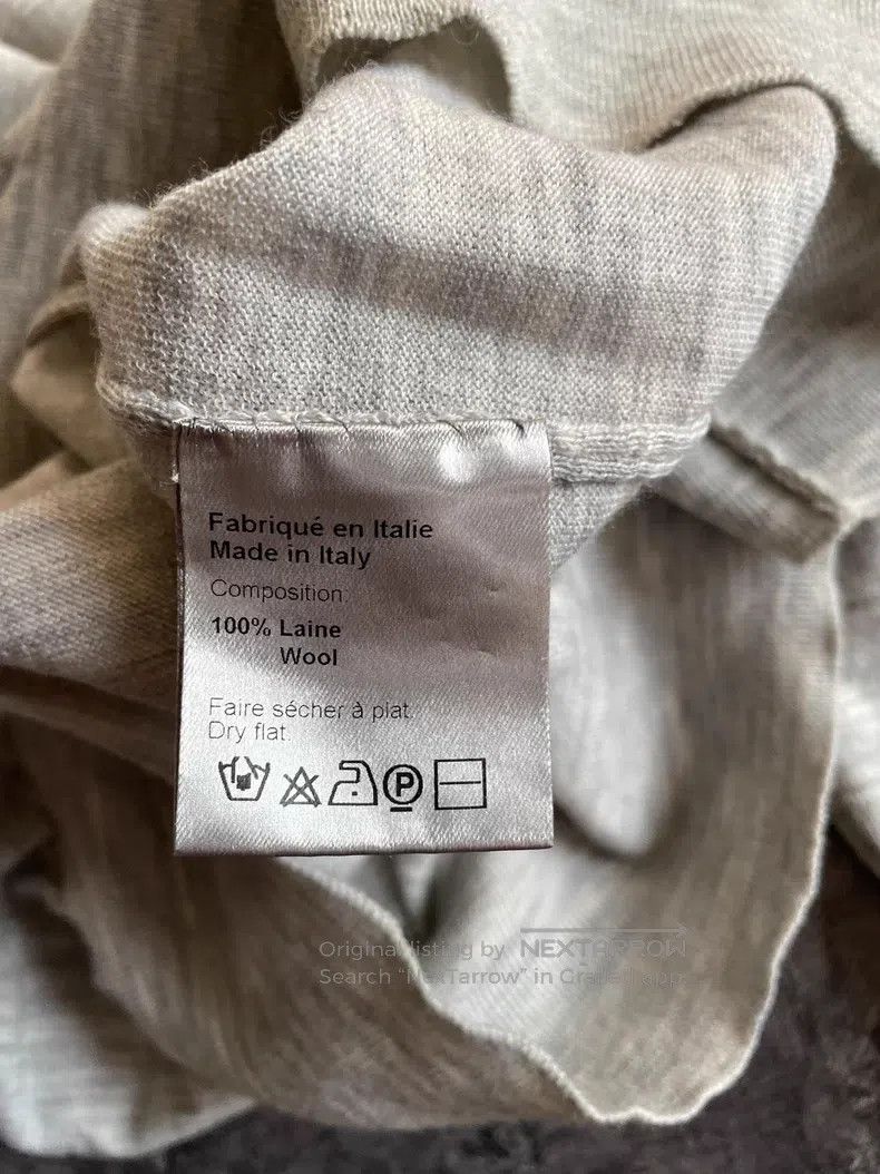 Dior Dior Hooded Drawstring Knit Patchwork Sweatshirt Size US M / EU 48-50 / 2 - 5 Thumbnail