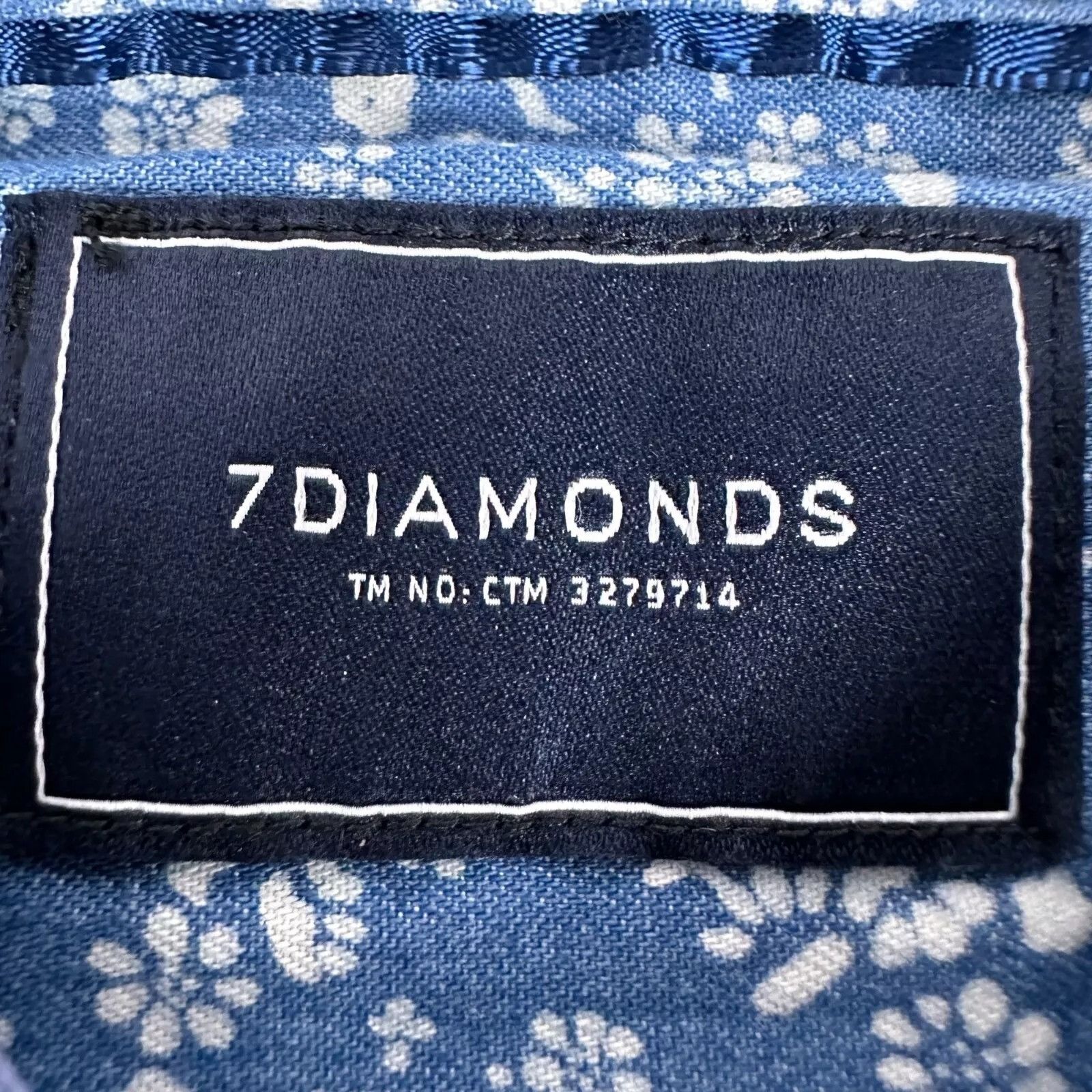7Diamonds 7 Diamonds Mens Shirt Small Button Down Higher Ground Size US S / EU 44-46 / 1 - 5 Thumbnail