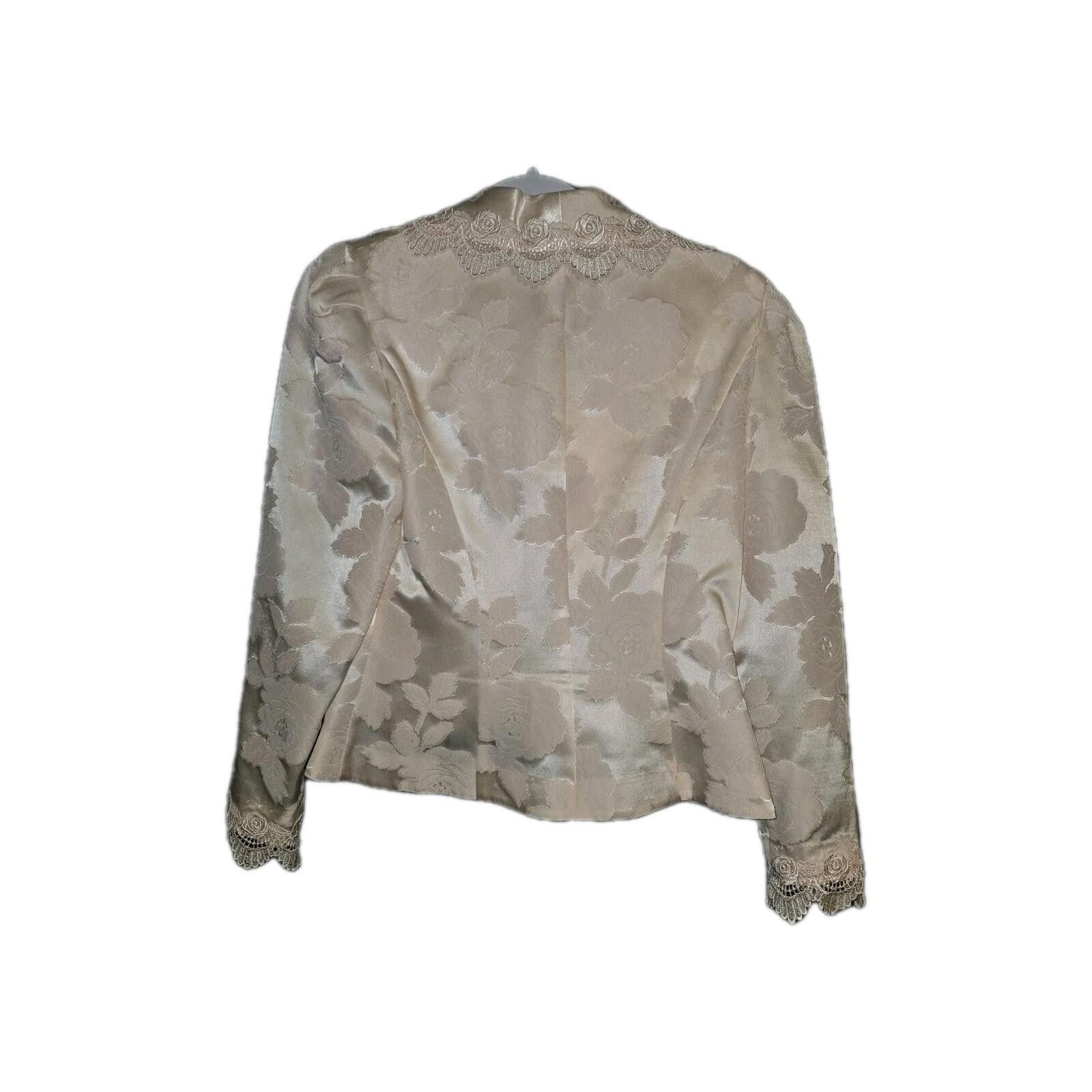 Other Vintage Nah Nah Collections Victorian Lolita Dressy Blazer 8 Size M / US 6-8 / IT 42-44 - 2 Thumbnail