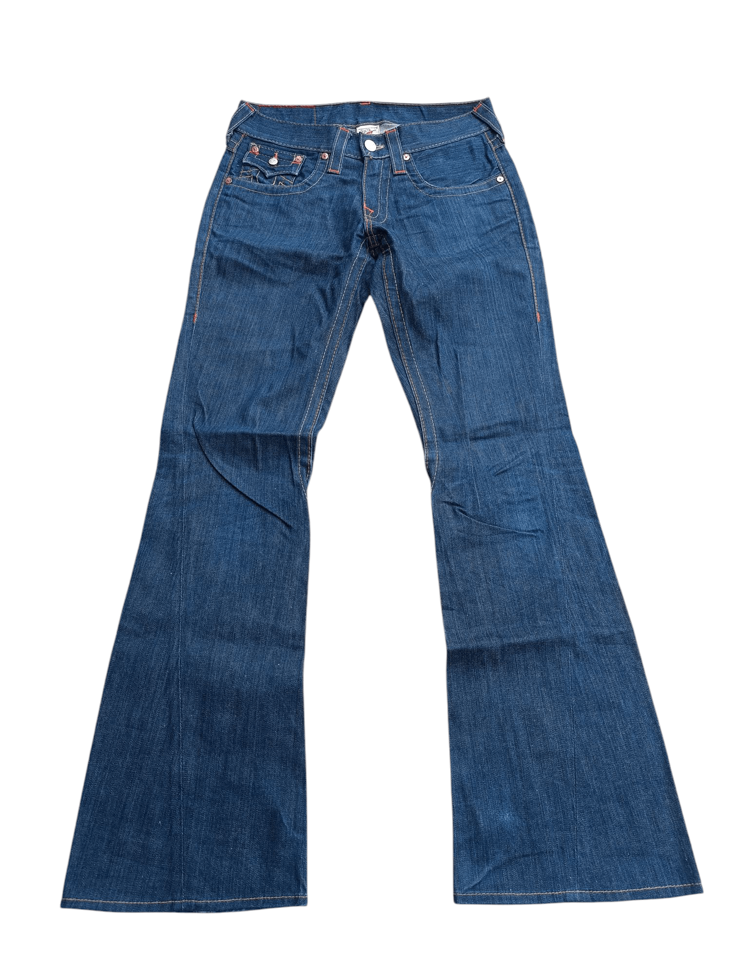 True Religion × Vintage VINTAGE 💥 True Religion Joey Flare Jeans TR019 Size US 32 / EU 48 - 3 Thumbnail