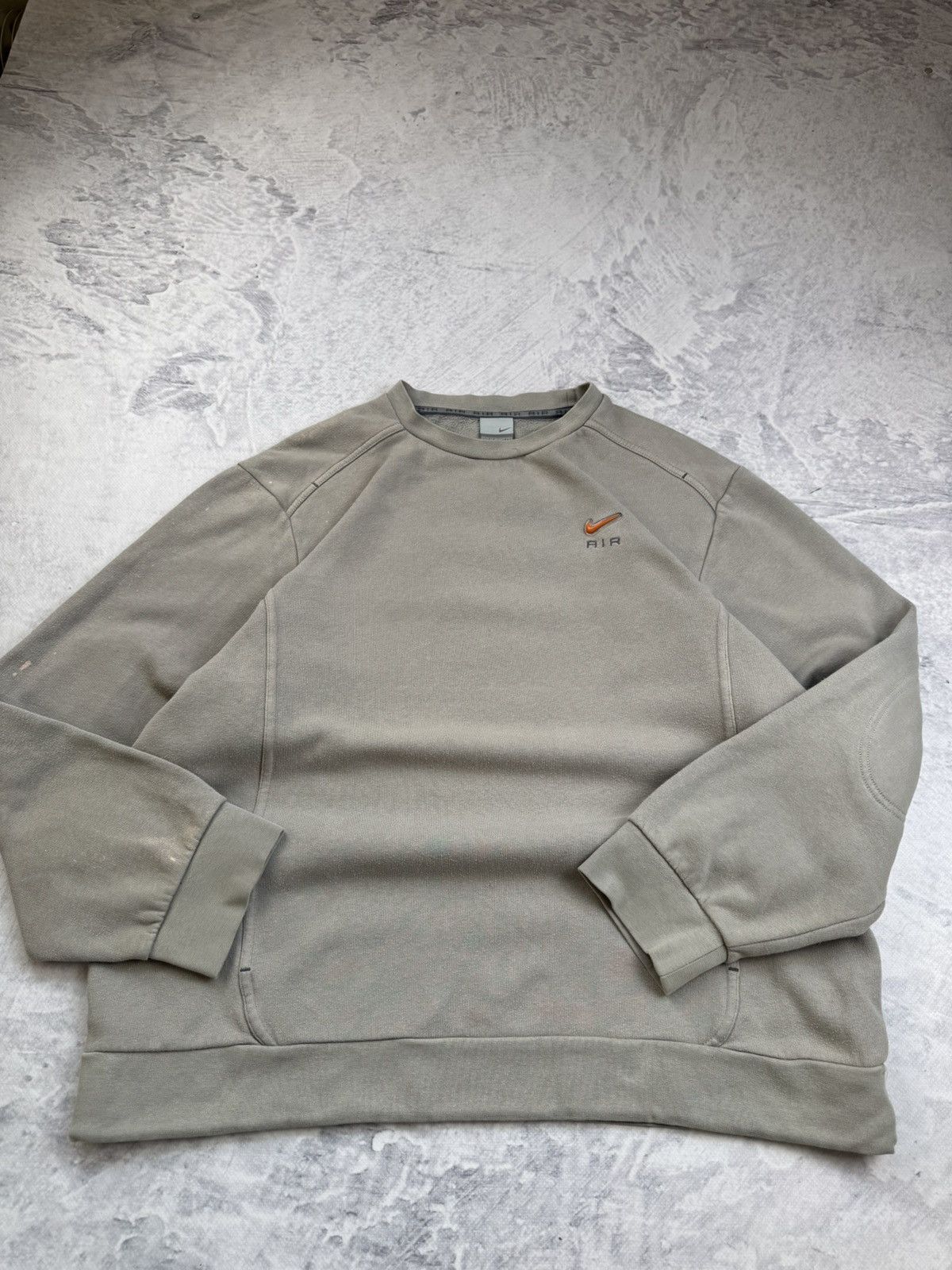 Nike × Vintage NIKE AIR MAX VINTAGE CENTER LOGO OVERSIZE BOXY SWEATSHIRT Size US M / EU 48-50 / 2 - 7 Thumbnail