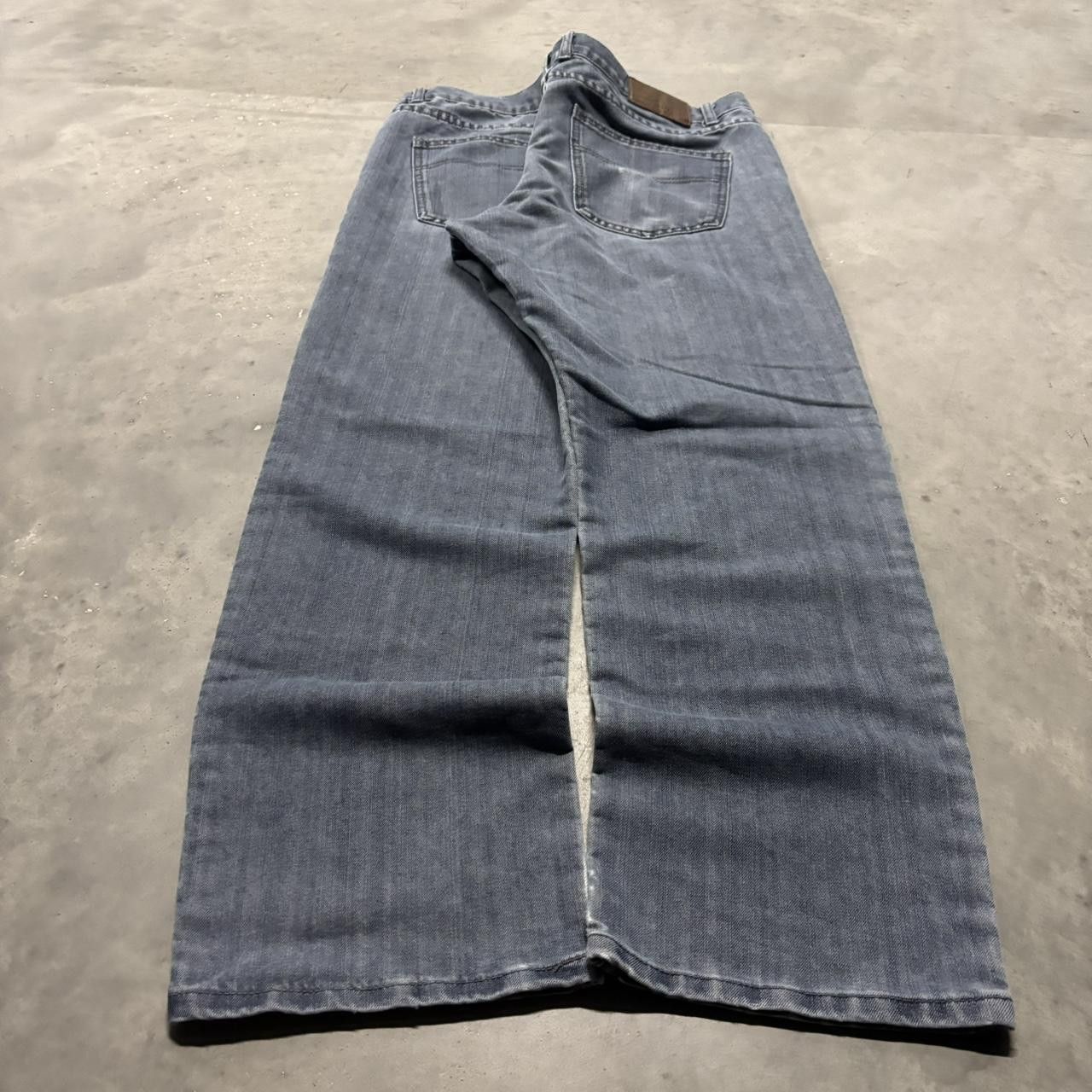 Japanese Brand × Vintage Crazy Vintage Y2K/2000s Grunge Medium Wash Denim Jeans! Size US 36 / EU 52 - 4 Thumbnail