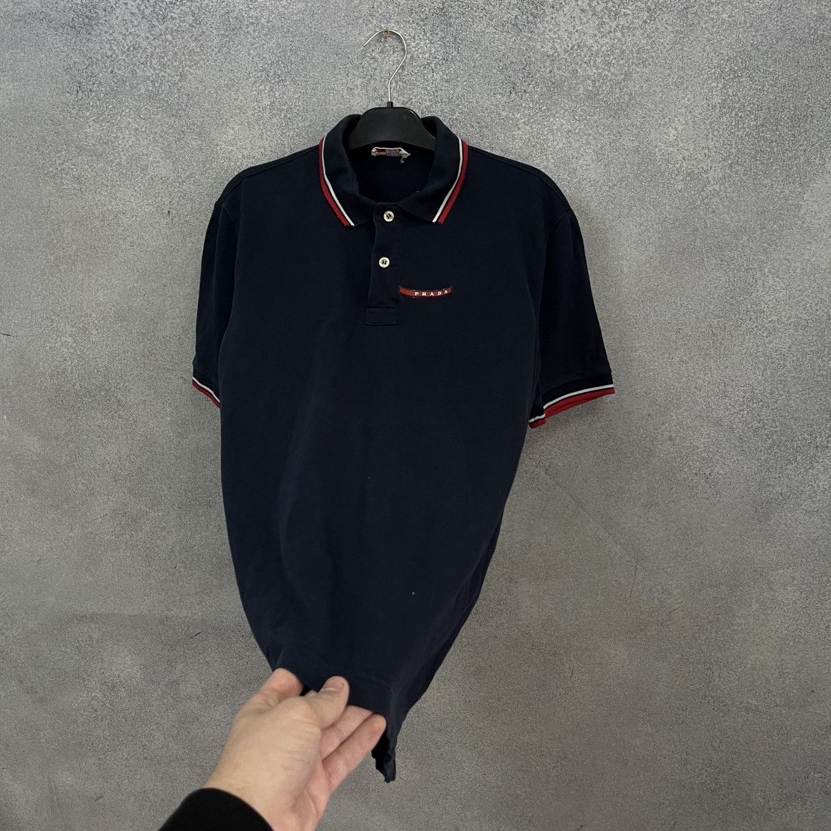Prada Prada Polo T-Shirt Red Tab Size US M / EU 48-50 / 2 - 7 Thumbnail