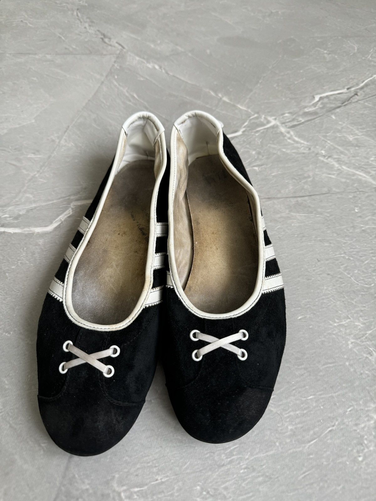 Adidas Vintage Adidas Sleek Series Suede Ballet Flats Y2k Size US 9.5 / IT 39.5 - 6 Thumbnail