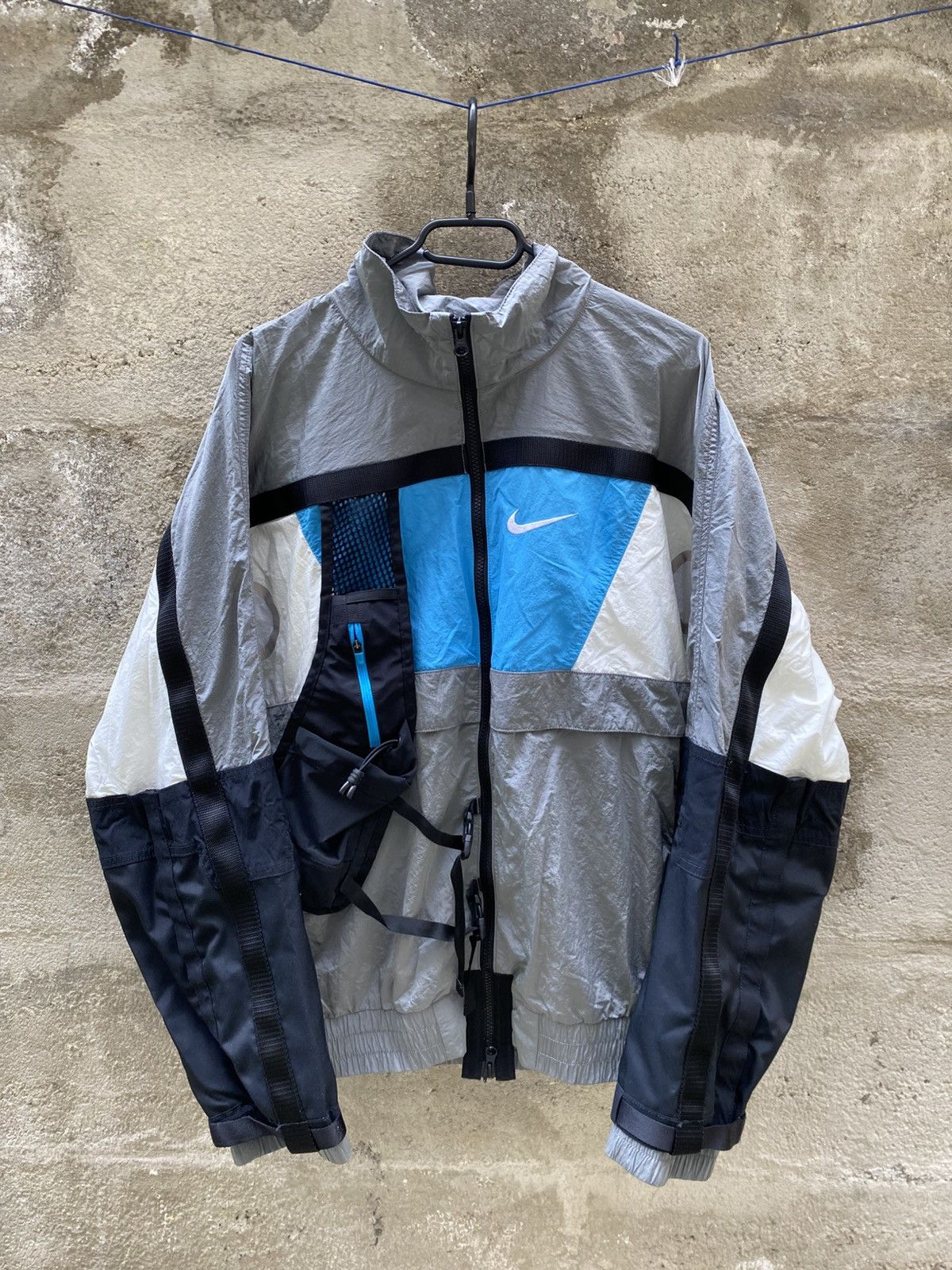 Nike Nike Nrg ISPA Full Zip grey Jacket Technical Zip Up Jacket Size US L / EU 52-54 / 3 - 1 Thumbnail