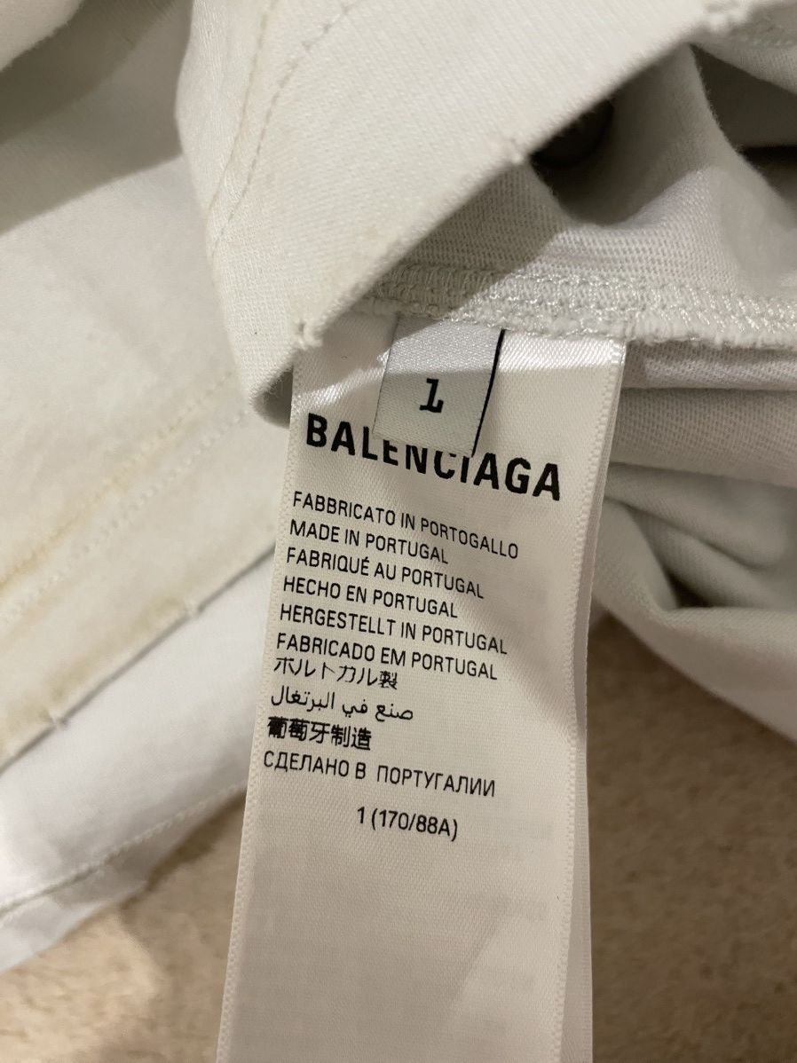 Balenciaga Balenciaga Skater Logo Tee Size US S / EU 44-46 / 1 - 5 Thumbnail