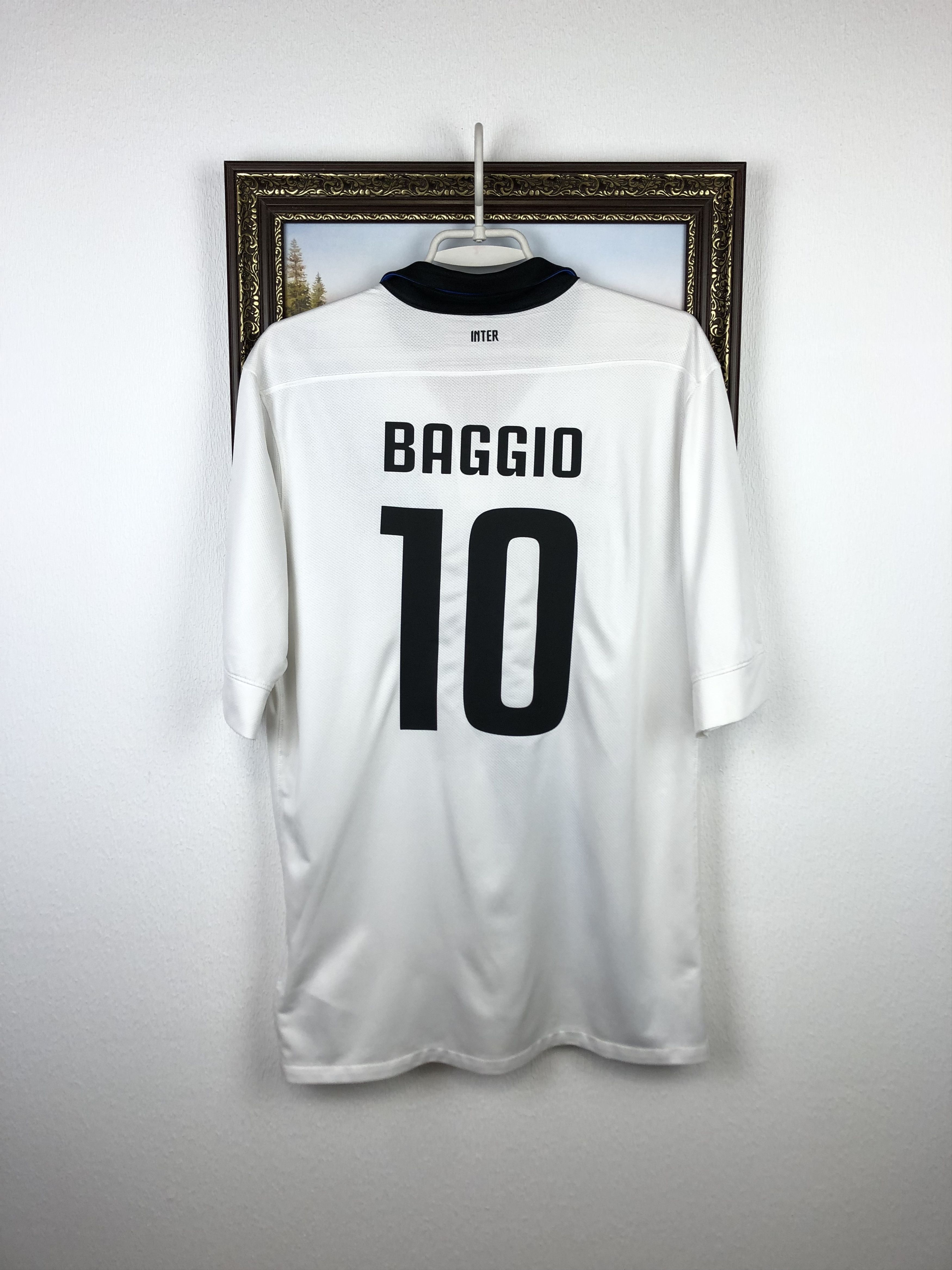 Nike Inter Milan football shirt 2011 Soccer Nike Jersey Baggio Size US M / EU 48-50 / 2 - 7 Thumbnail