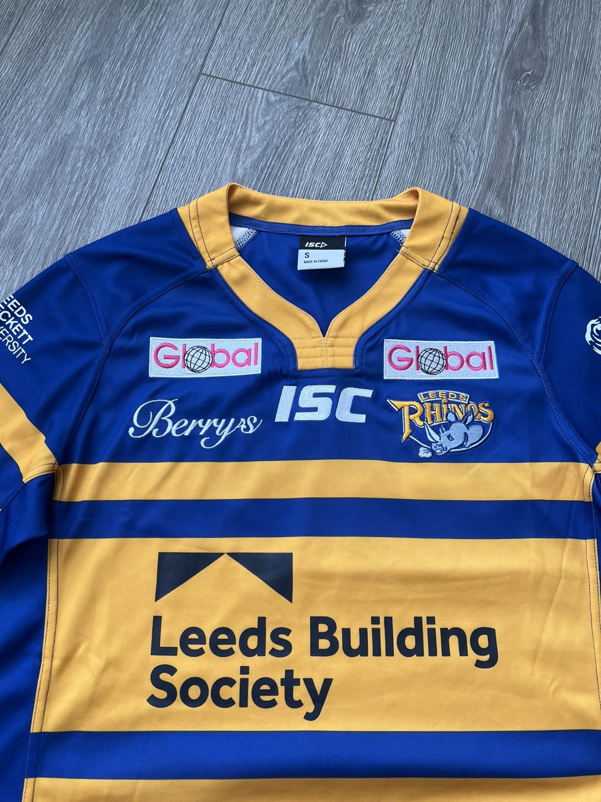 Other ISC Leeds Rhinos Rugby Jersey Blokecore Vintage Size US S / EU 44-46 / 1 - 4 Thumbnail