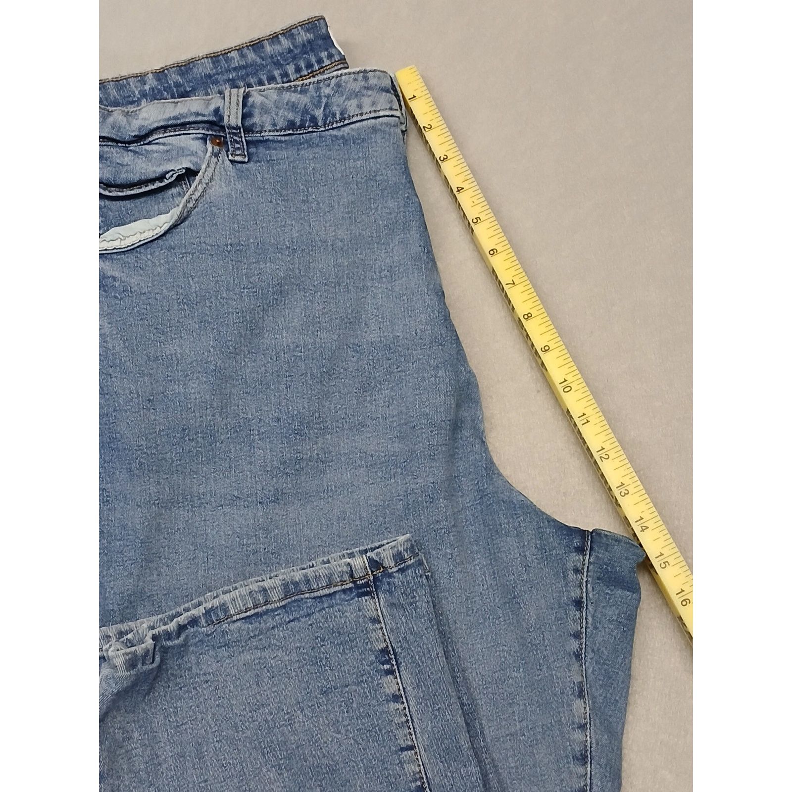 Sonoma Sonoma (22W) High Rise Straight Cotton Blue Denim Jeans Size 22" - 10 Thumbnail