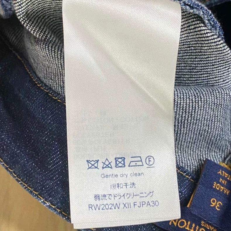 Louis Vuitton Louis Vuitton Louis Vuitton Denim Shorts for Women-2506 Size US 36 / EU 52 - 8 Thumbnail